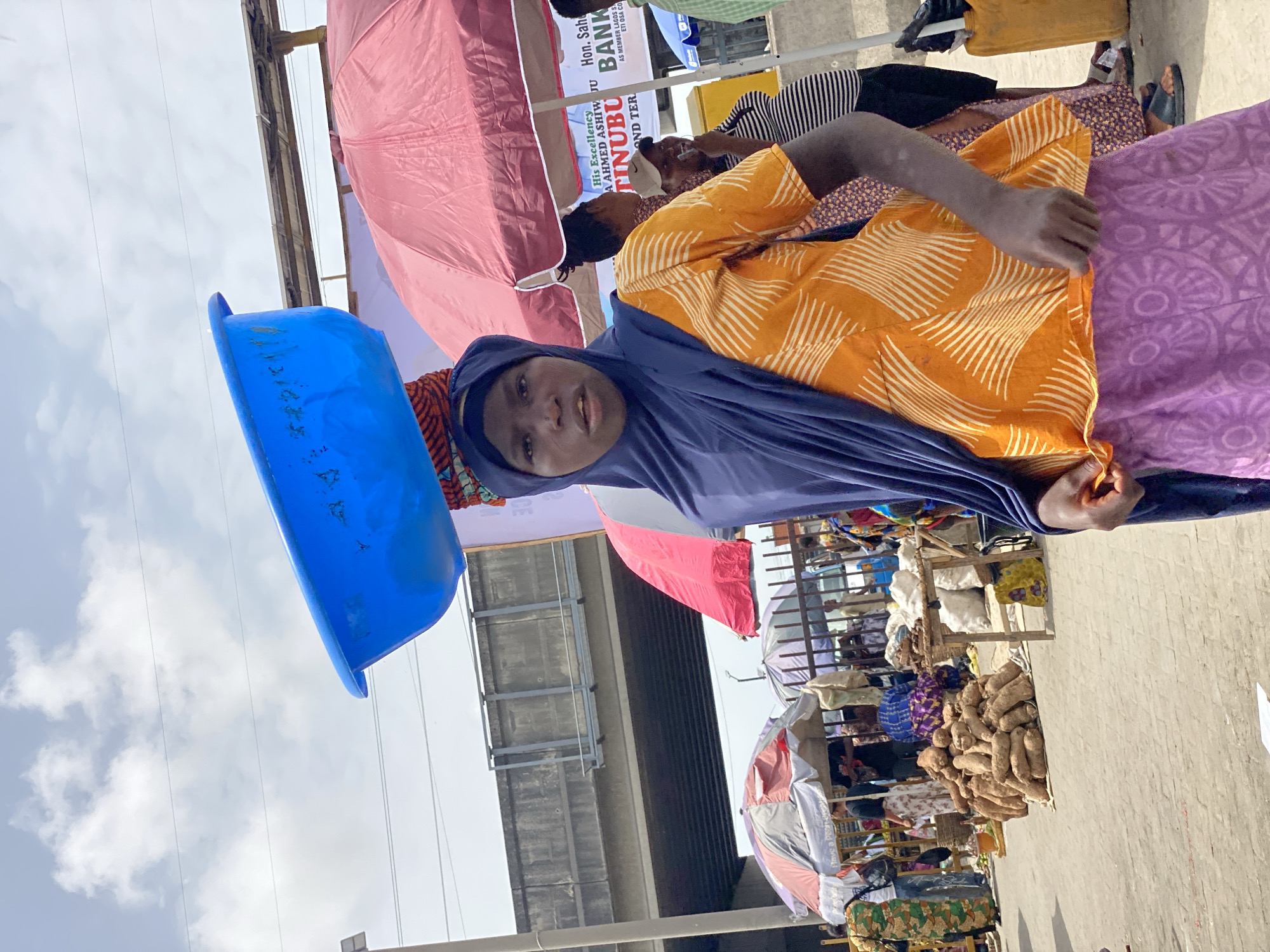 Morning street life documented across Lagos area Nigeria
