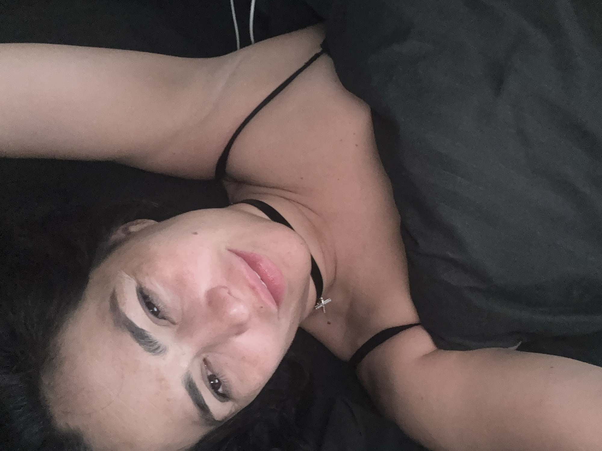 Woman resting in bed observed in Chaikovsky, Russia