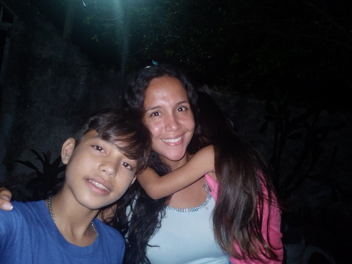 Family moments captured during late night in Juan Griego