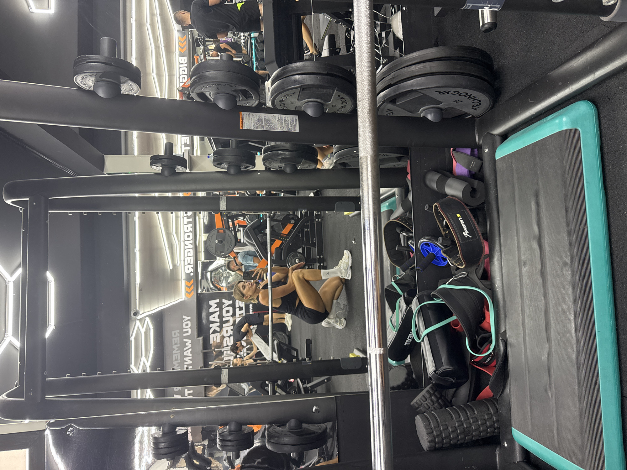 Gym sessions, city streets, and construction in Budva