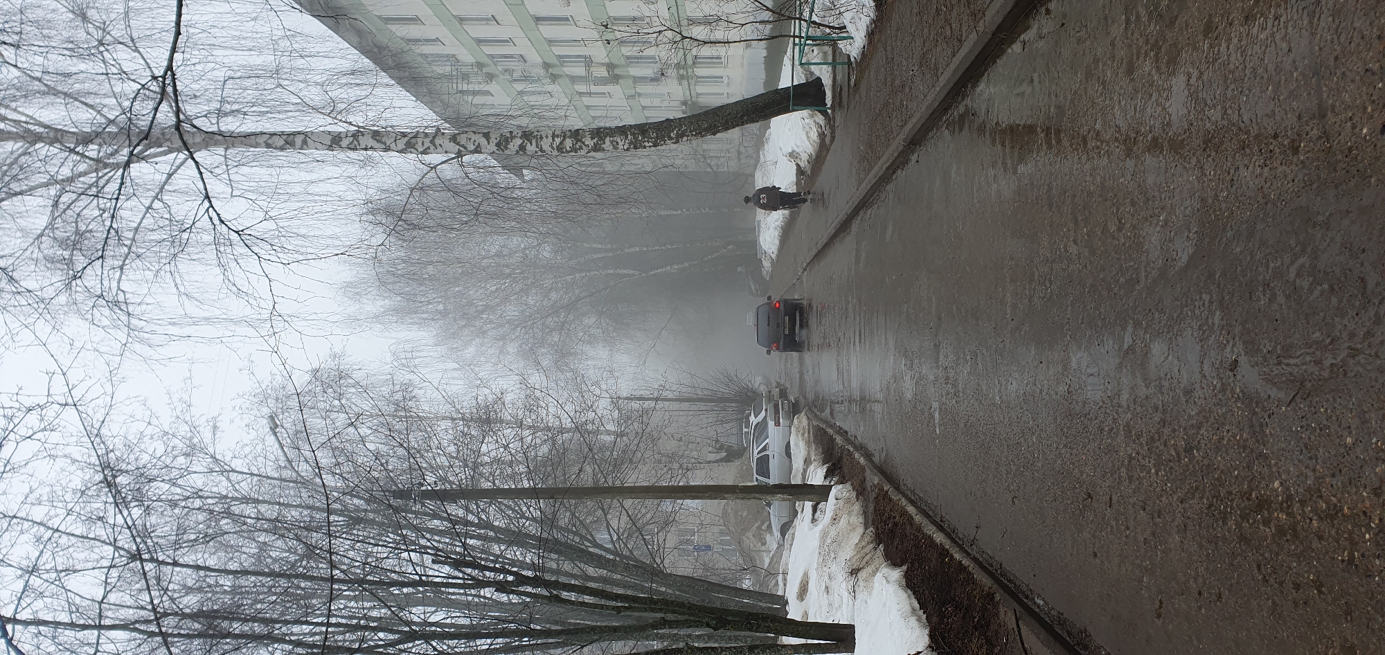 Spring day scenes captured in Chaikovsky, Russia