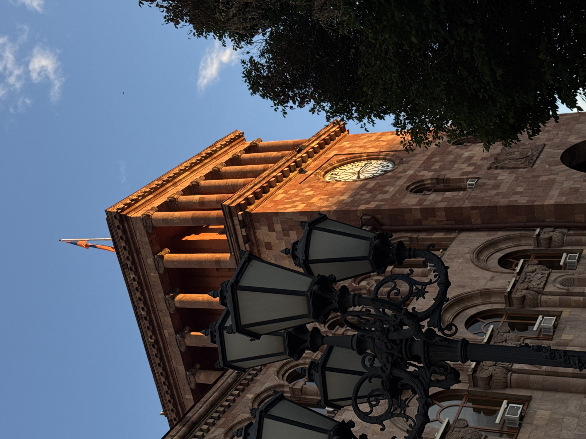 Afternoon coffee walk through Republic Square, Yerevan