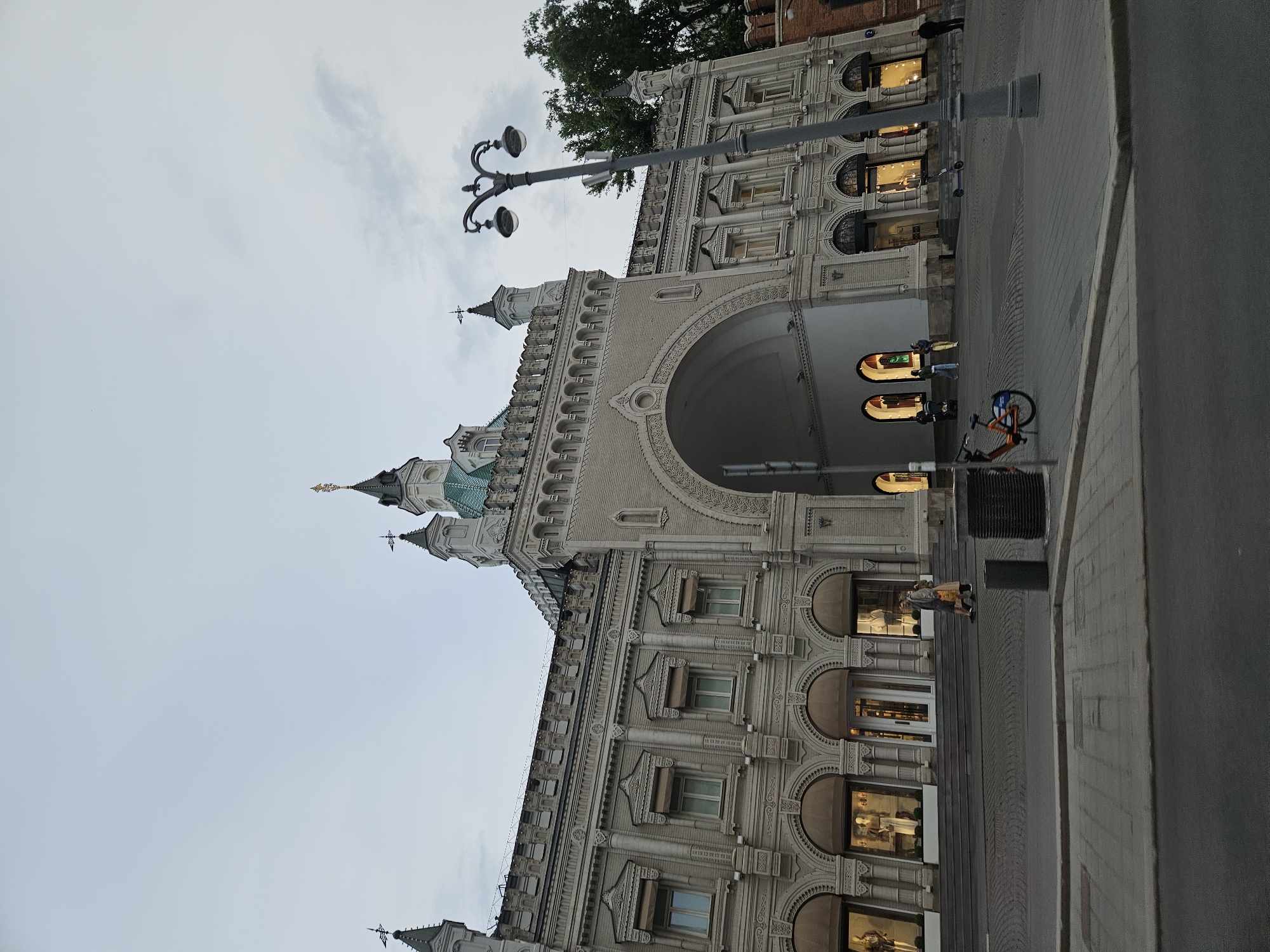 Moscow street architecture documented in central district