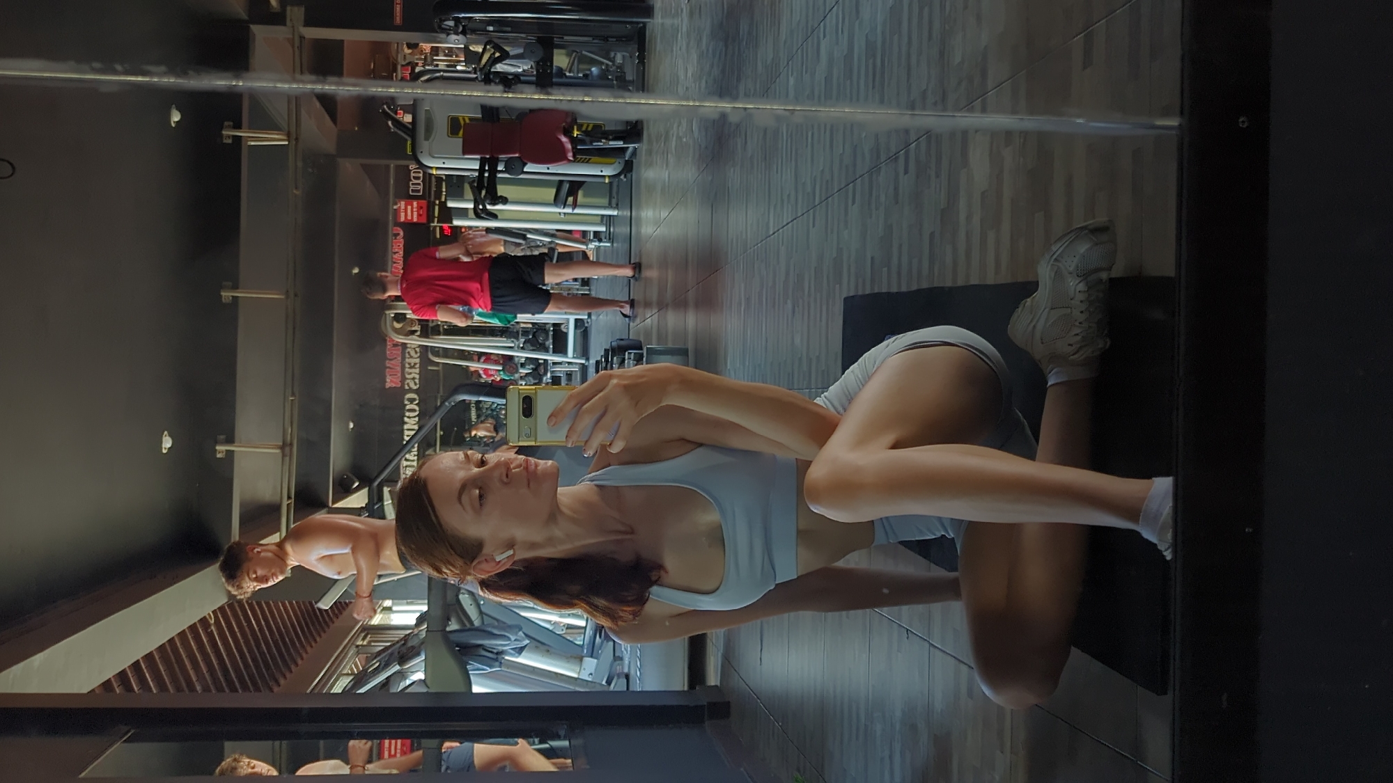 Early morning gym session captured in Pererenan, Bali