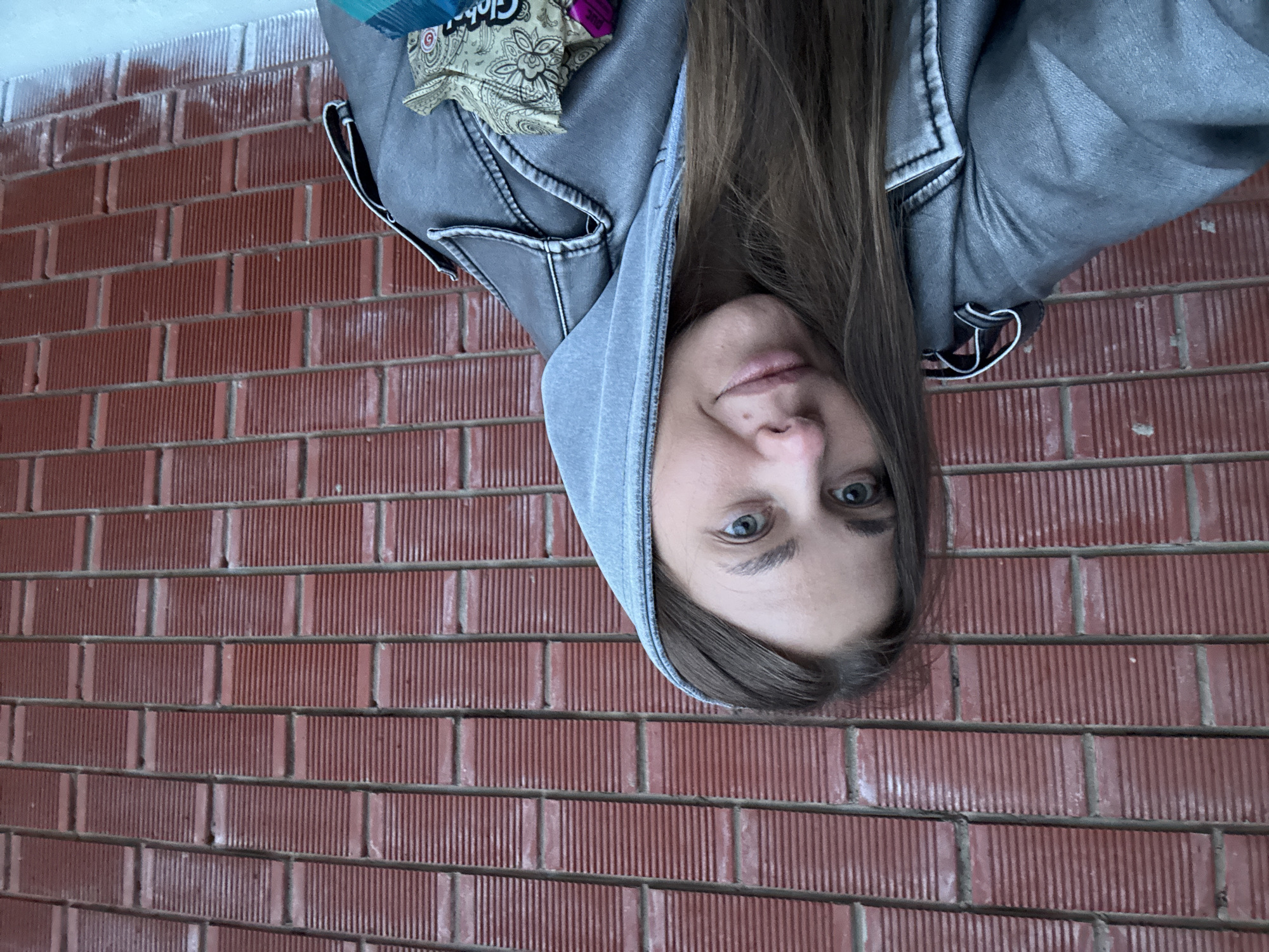 Person photographed in various poses in Chernushka, Russia