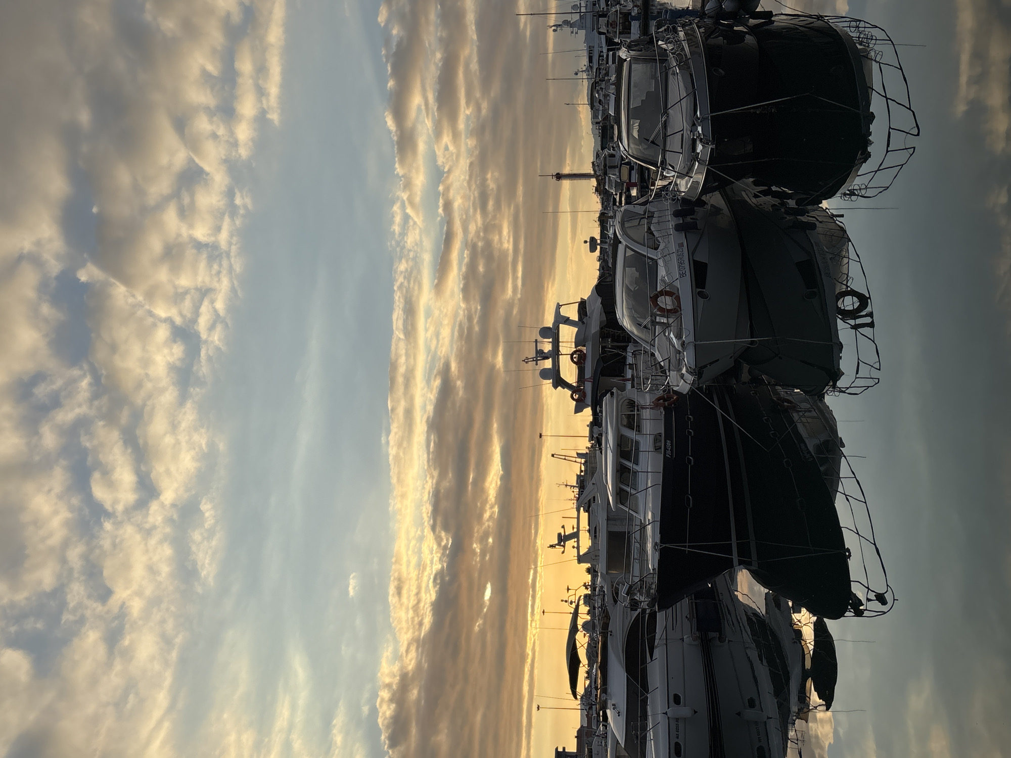Sochi marina at golden hour, waterfront life in full swing