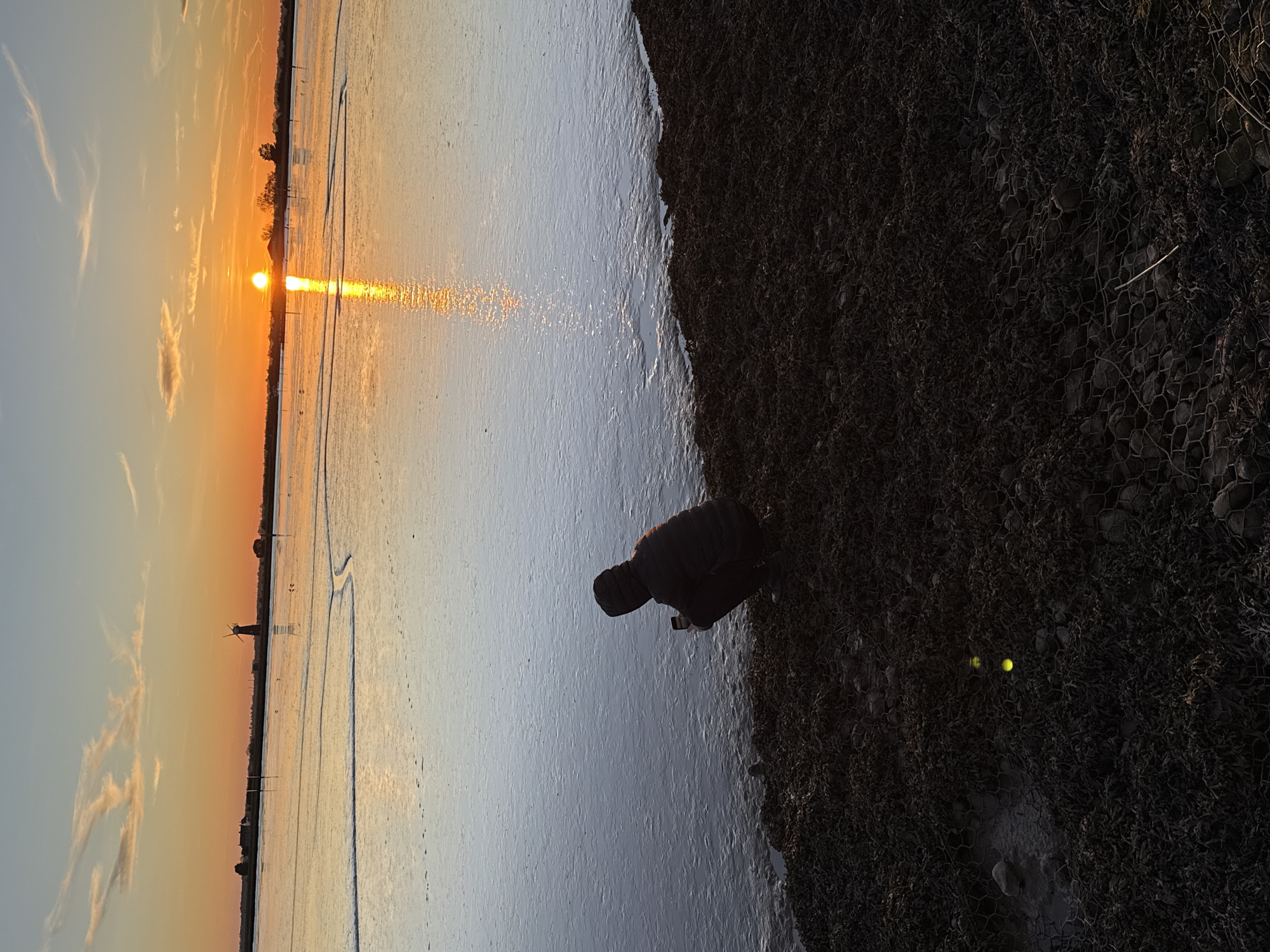 Sunset photography session captures golden hour at Great Yarmouth waterfront