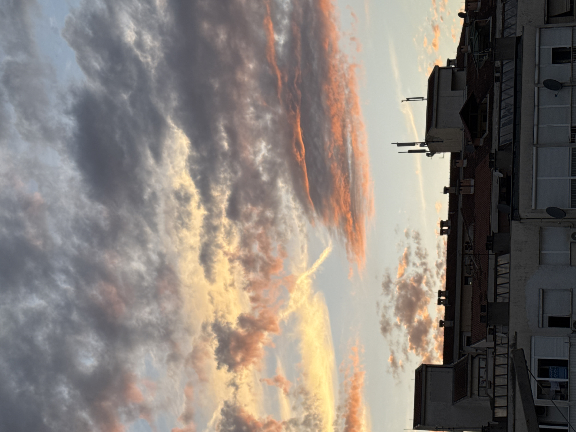Sunset to nightfall driving around Podgorica, Montenegro