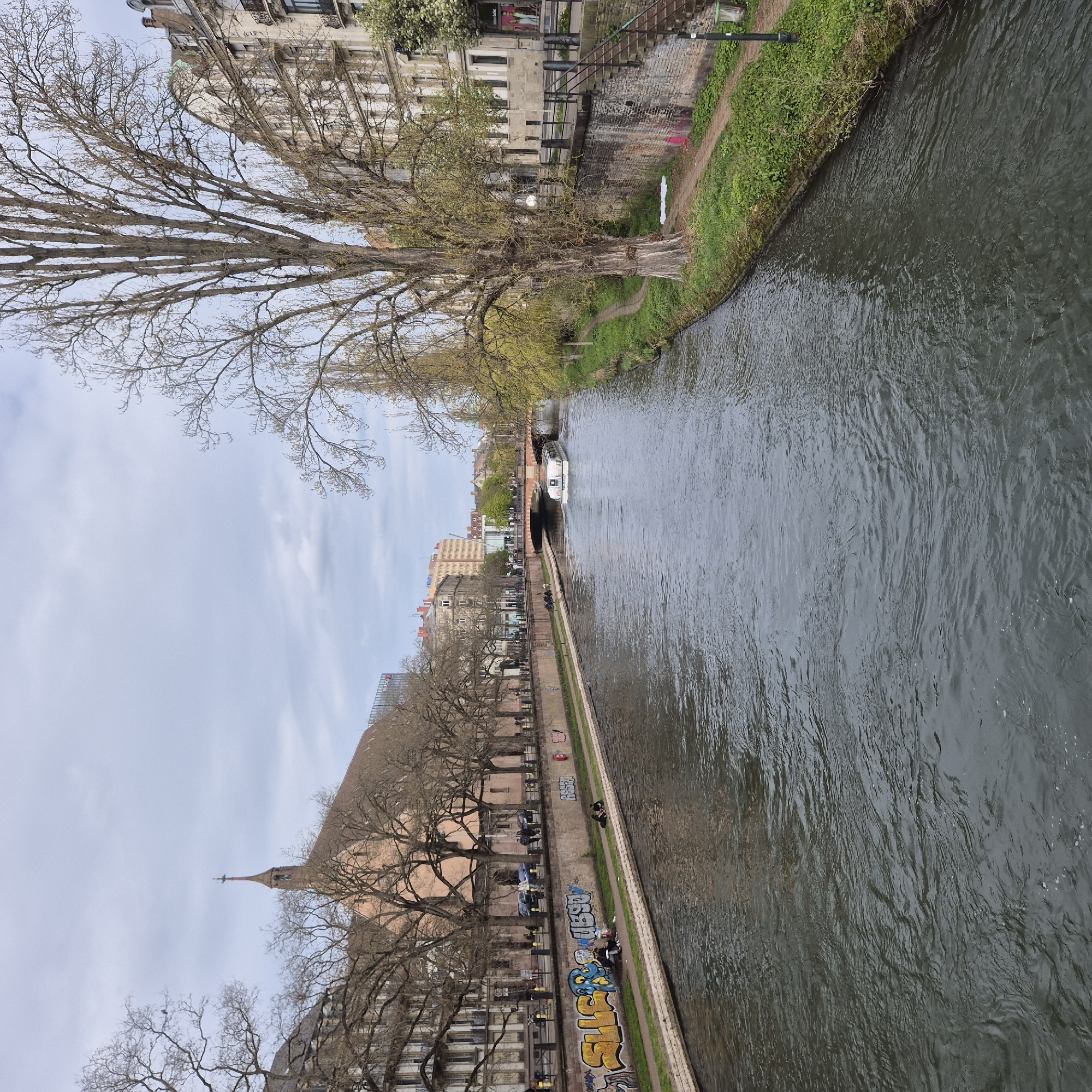 Friday afternoon street life documented across central Strasbourg