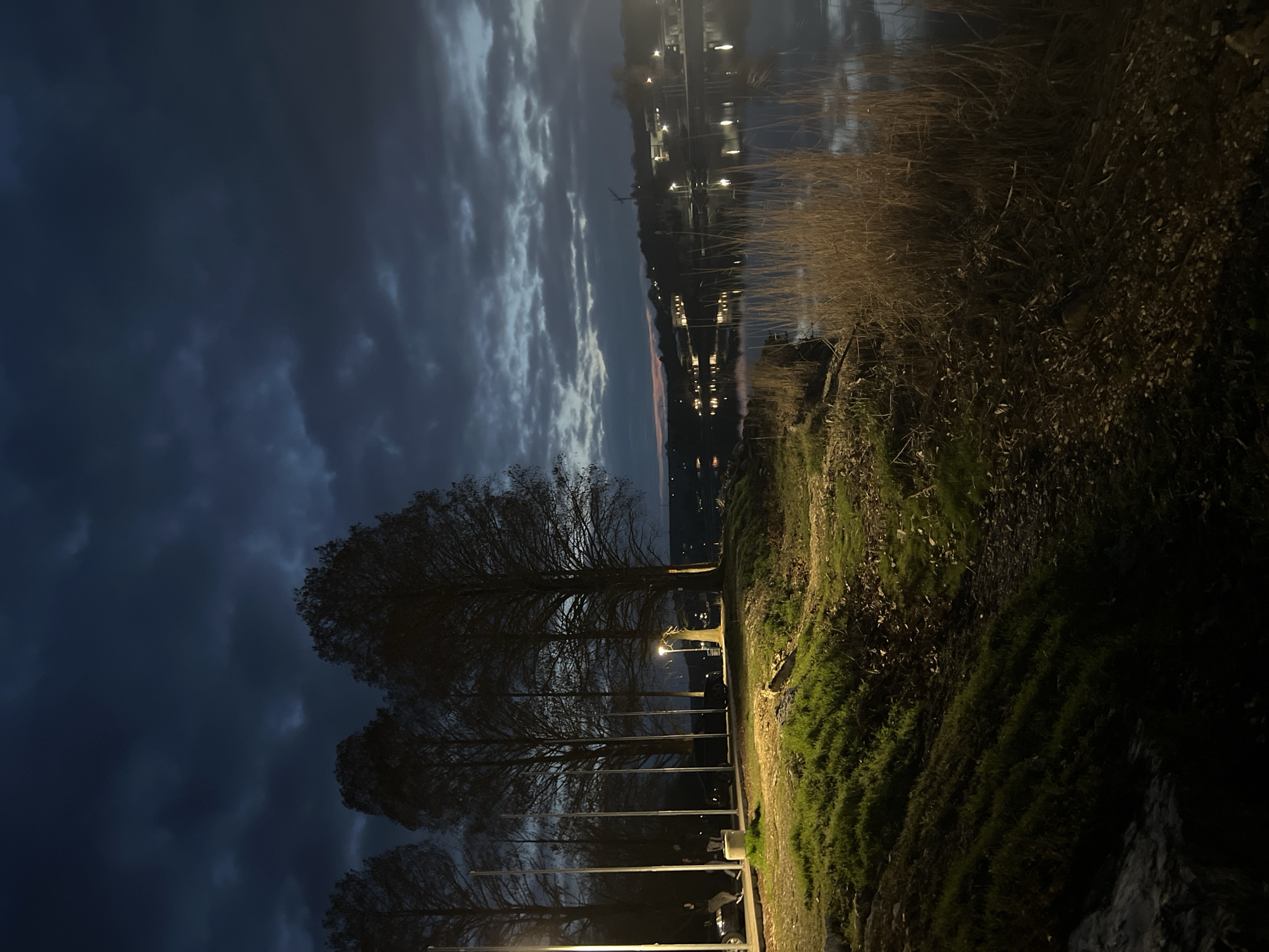 Dusk waterfront scenes captured in Nikolovo, Bulgaria