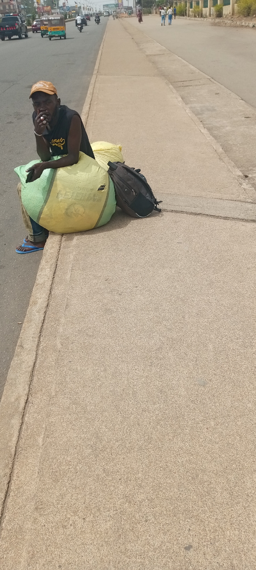 Daily street life documented across Jos, Nigeria morning hours