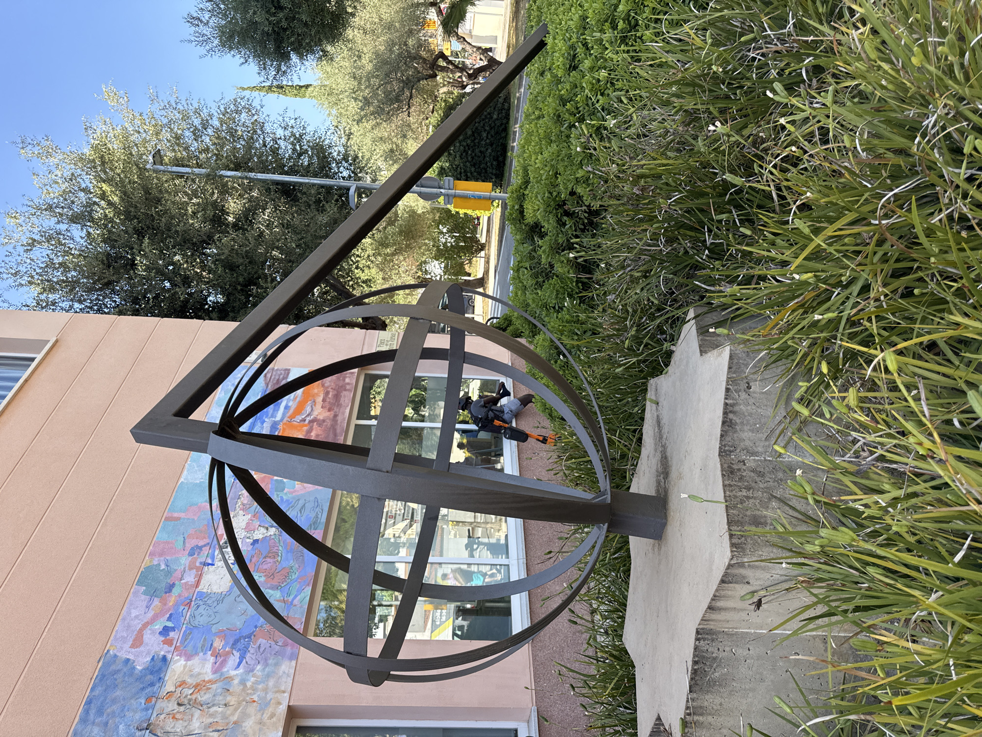 Afternoon pass through Tossa de Mar's civic center