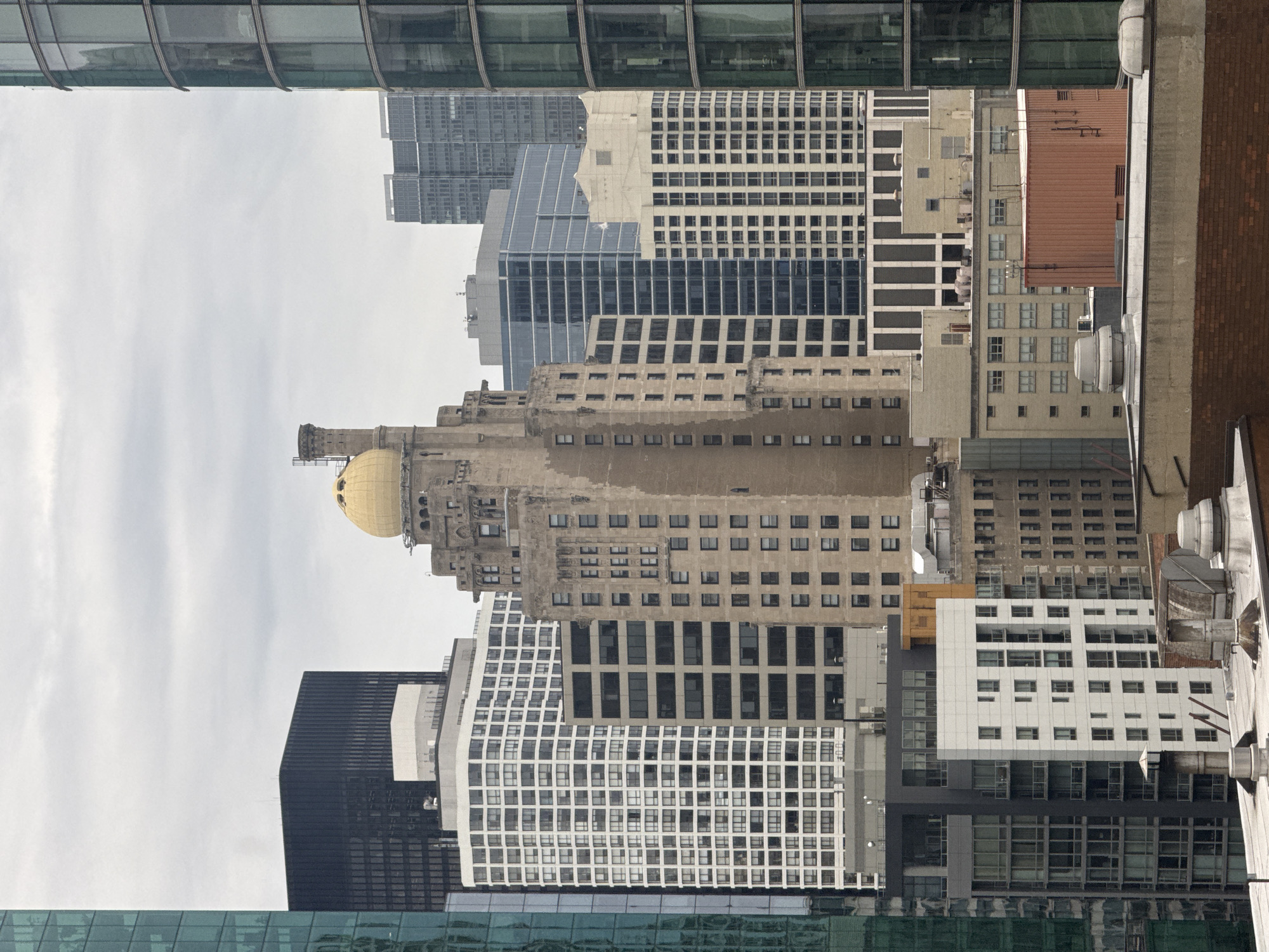 Chicago skyline views and a quiet afternoon indoors