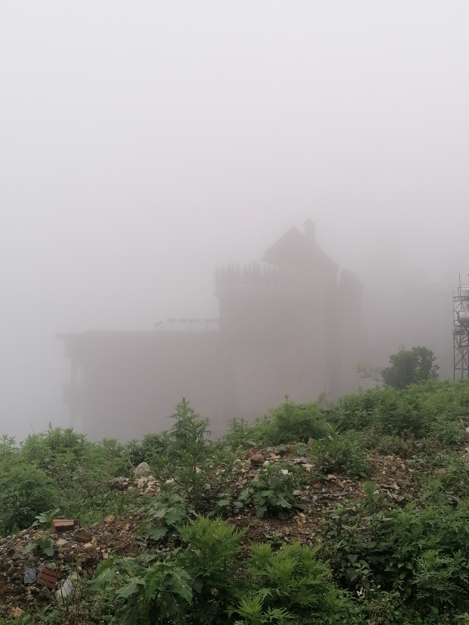 Morning life documented across foggy Sa Pa Ward, Vietnam