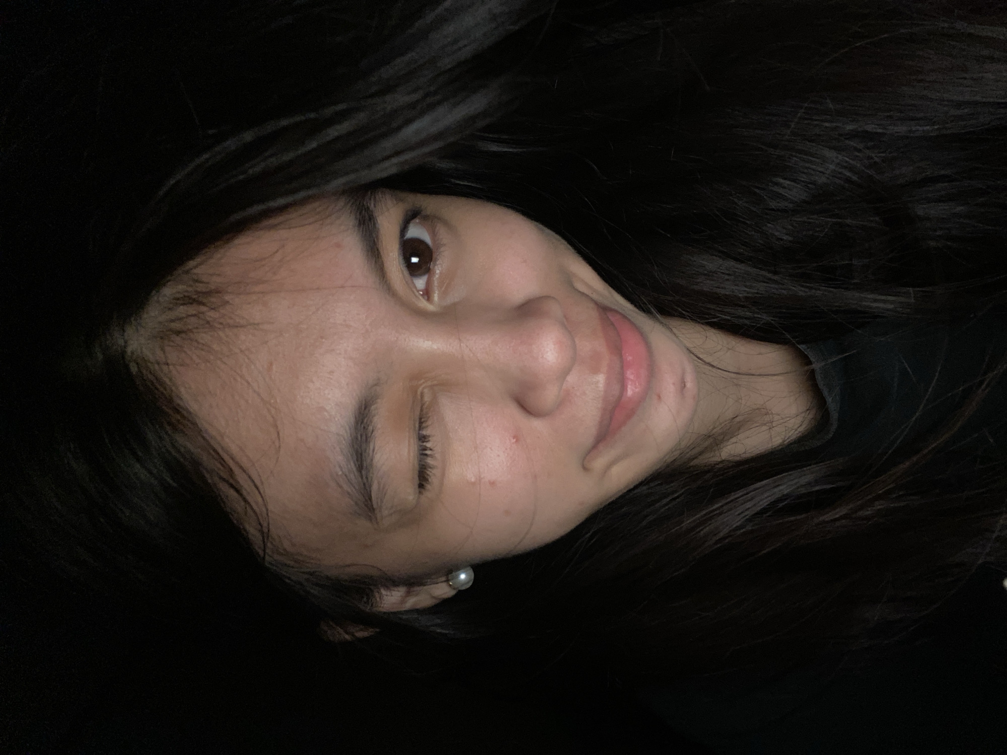 Close-up selfie series shot in Panabo, Philippines