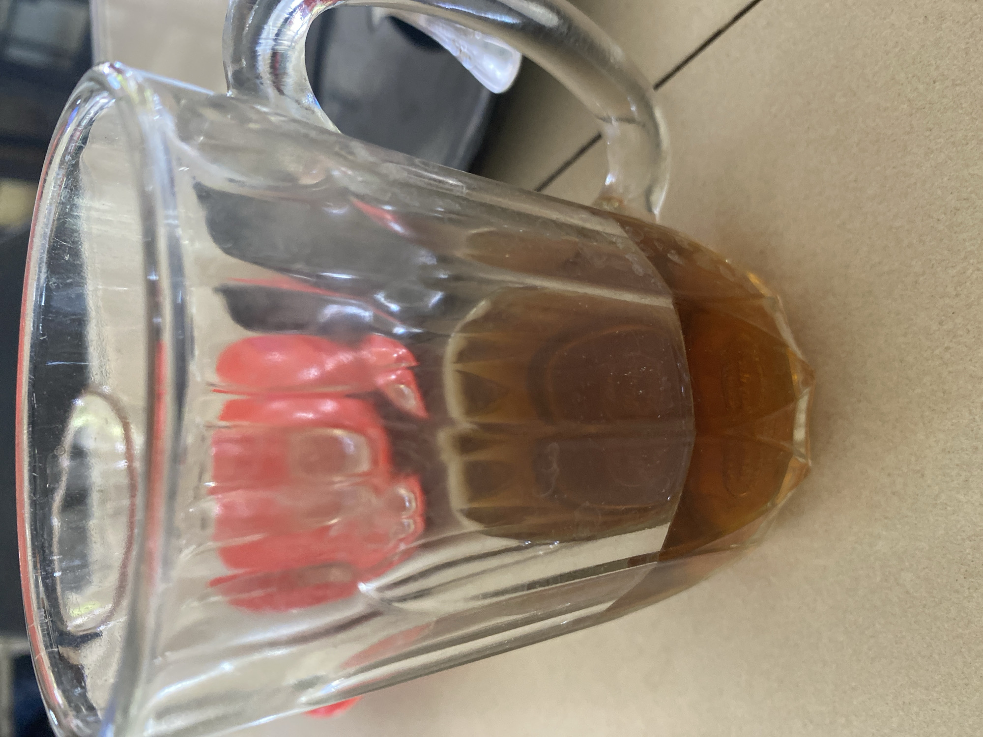 Morning drinks at a Lhokseumawe warung kopi, Acehnese style