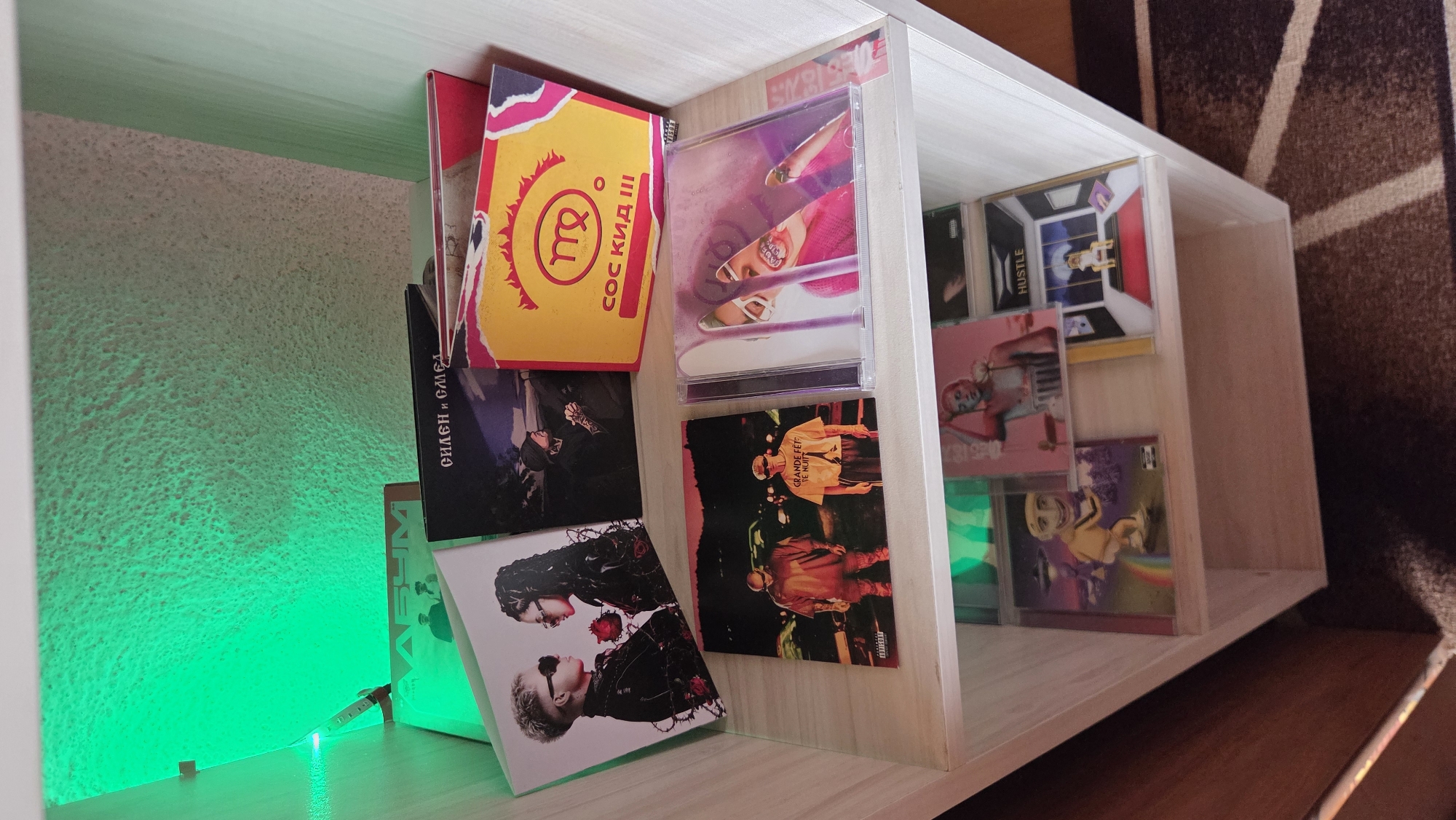 Gear, music collection, and a quick selfie in Bania