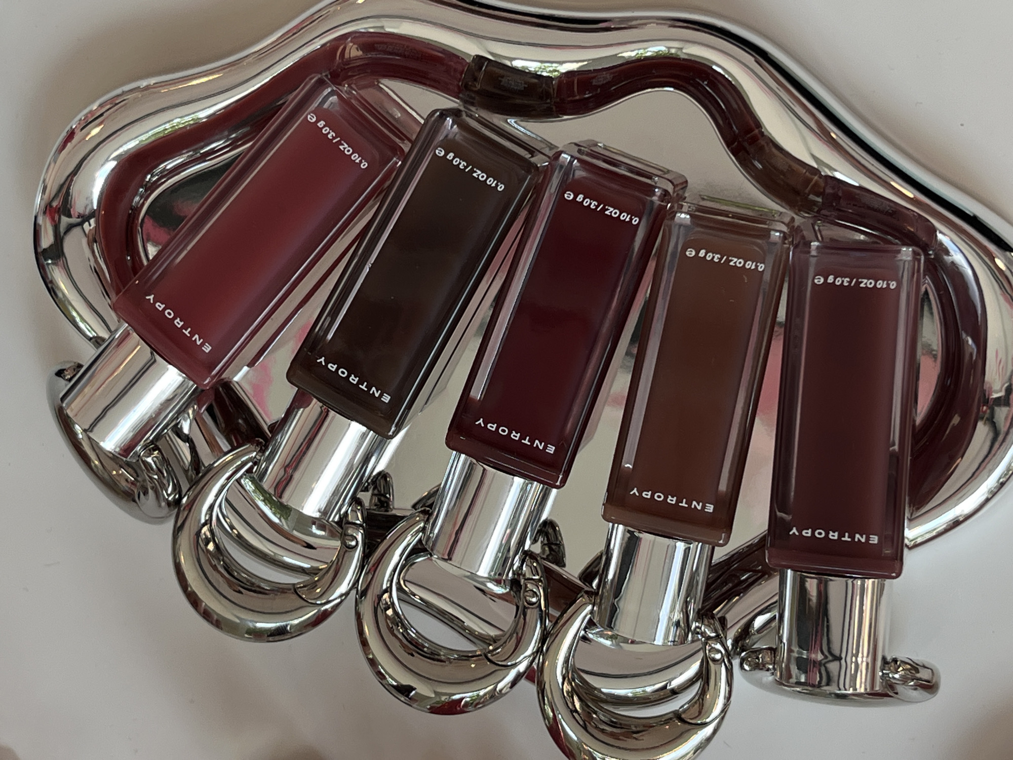 Cosmetic product photography session documented in Belgrade
