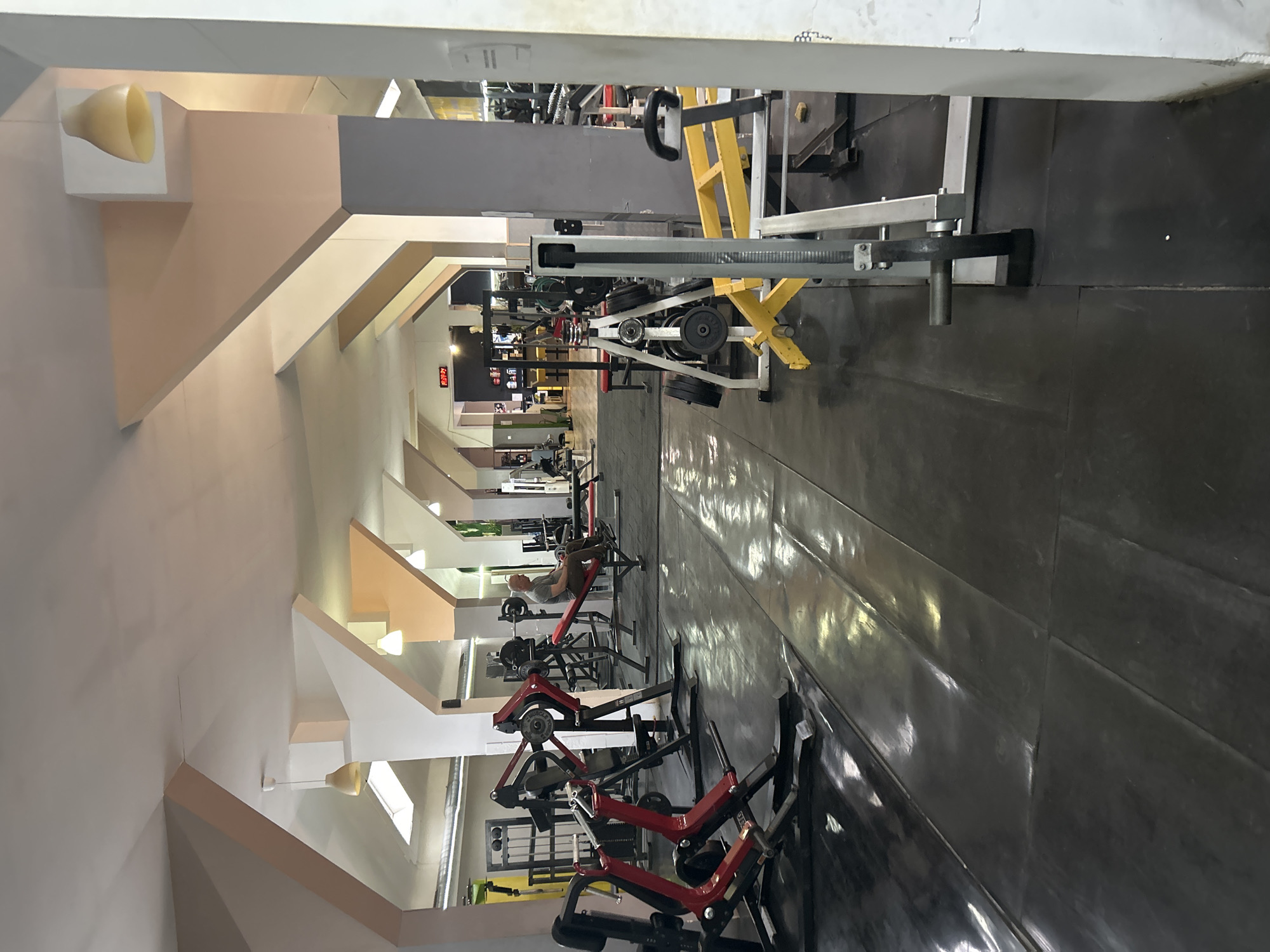 Gym interior documented in Vratsa, Bulgaria