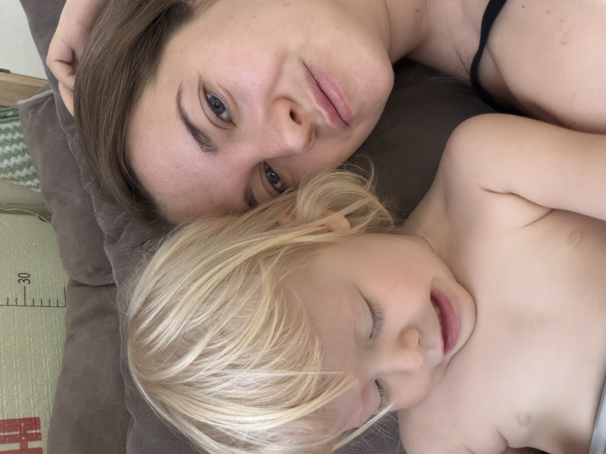 Domestic morning moments captured in Sochi household
