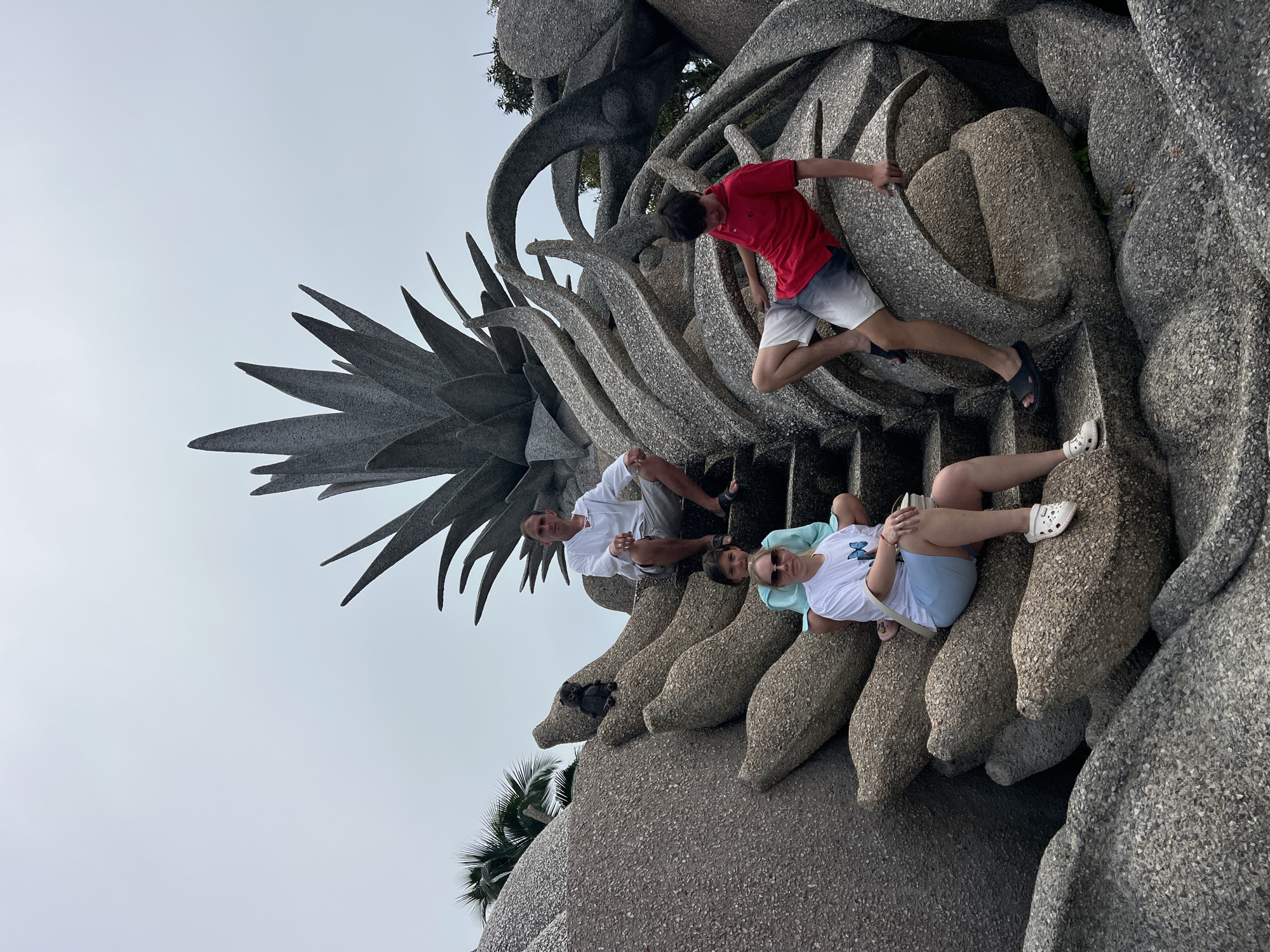 Climbing the quirky fruit sculptures of Ko Samui's Crazy House
