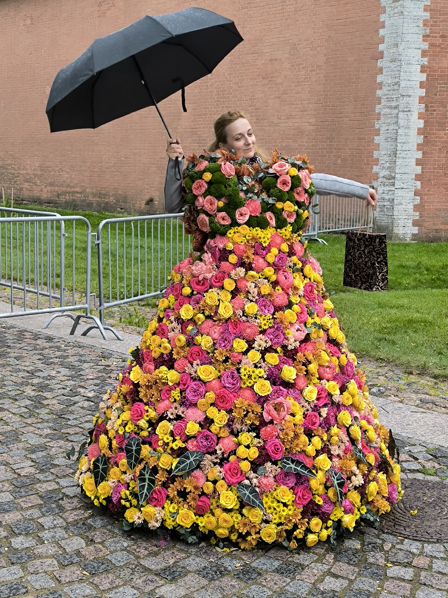 Flower festival at Peter and Paul Fortress, Saint Petersburg
