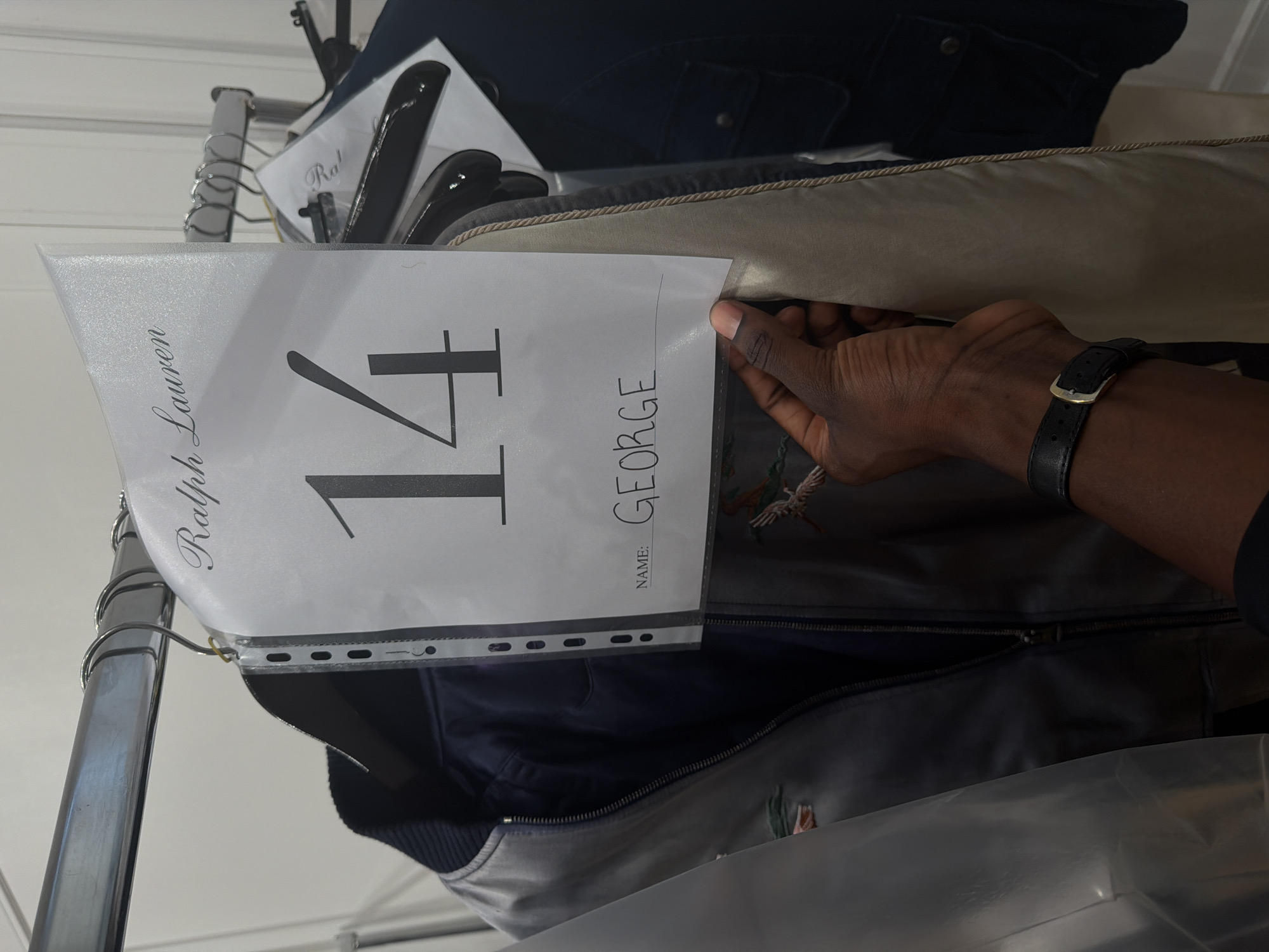 Behind the scenes at a Milan salon with a fashion twist