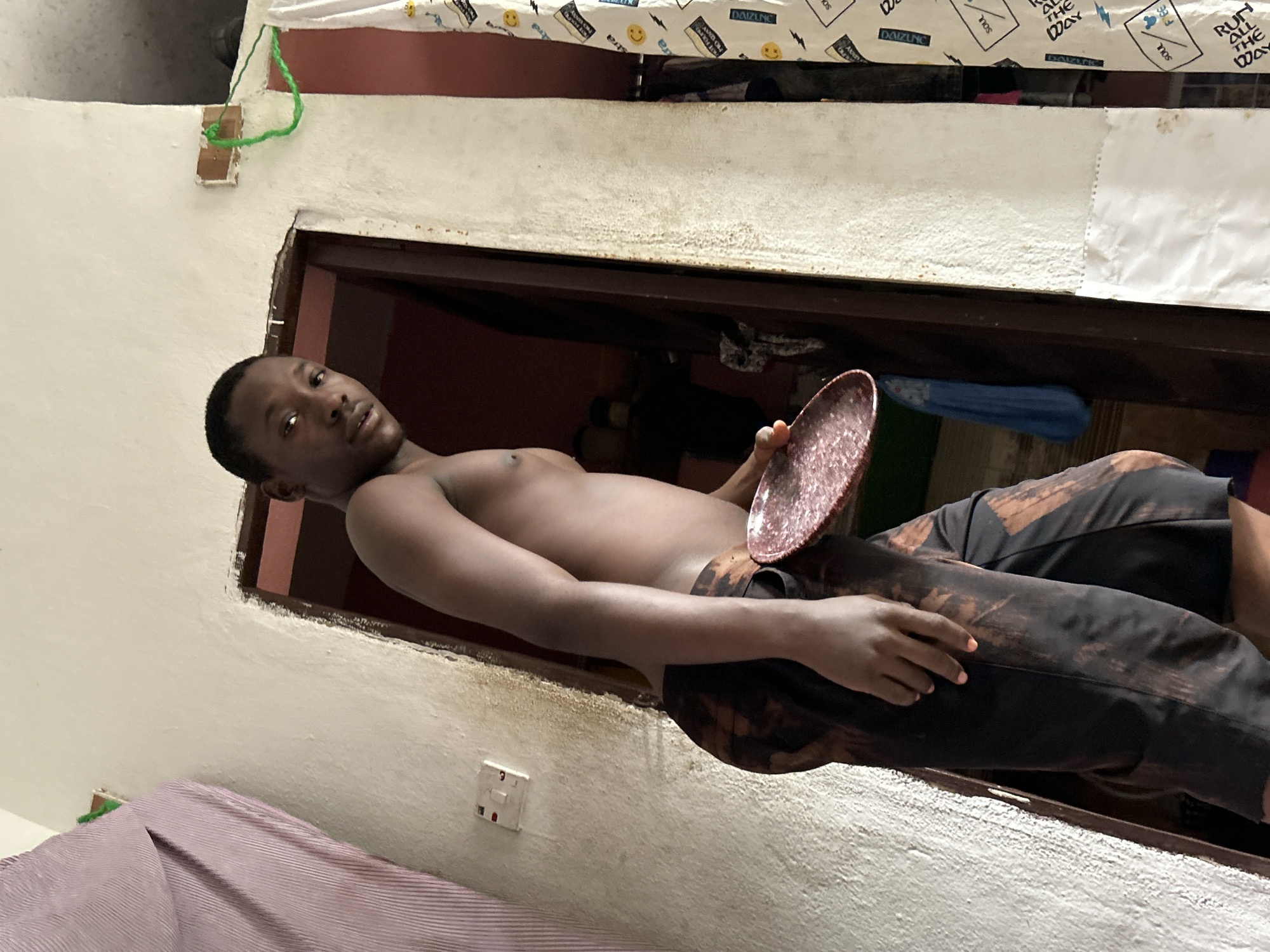 Casual indoor selfie session in Ihiagwa, Nigeria