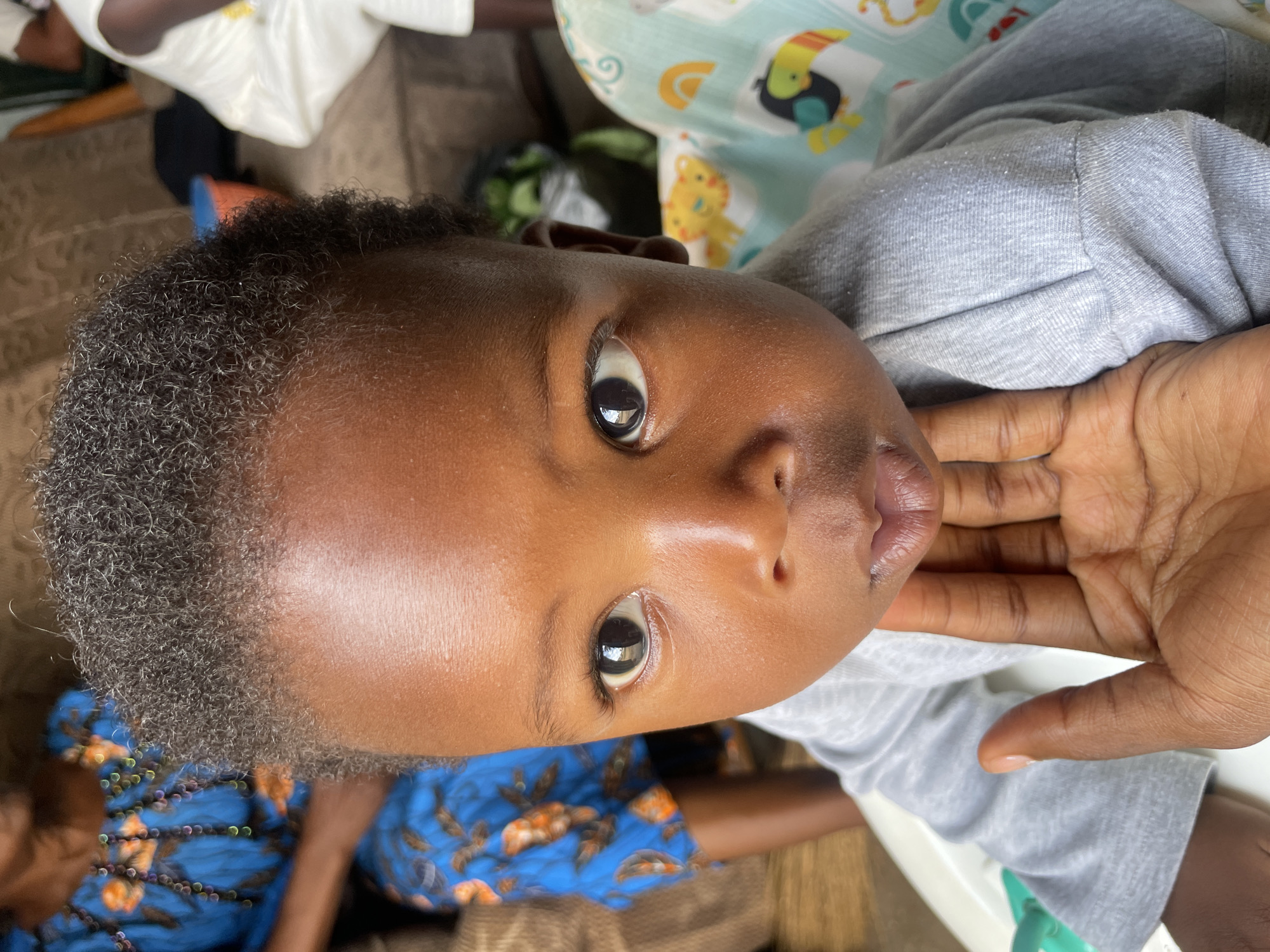 Everyday moments with a toddler in Sabon Tasha, Nigeria