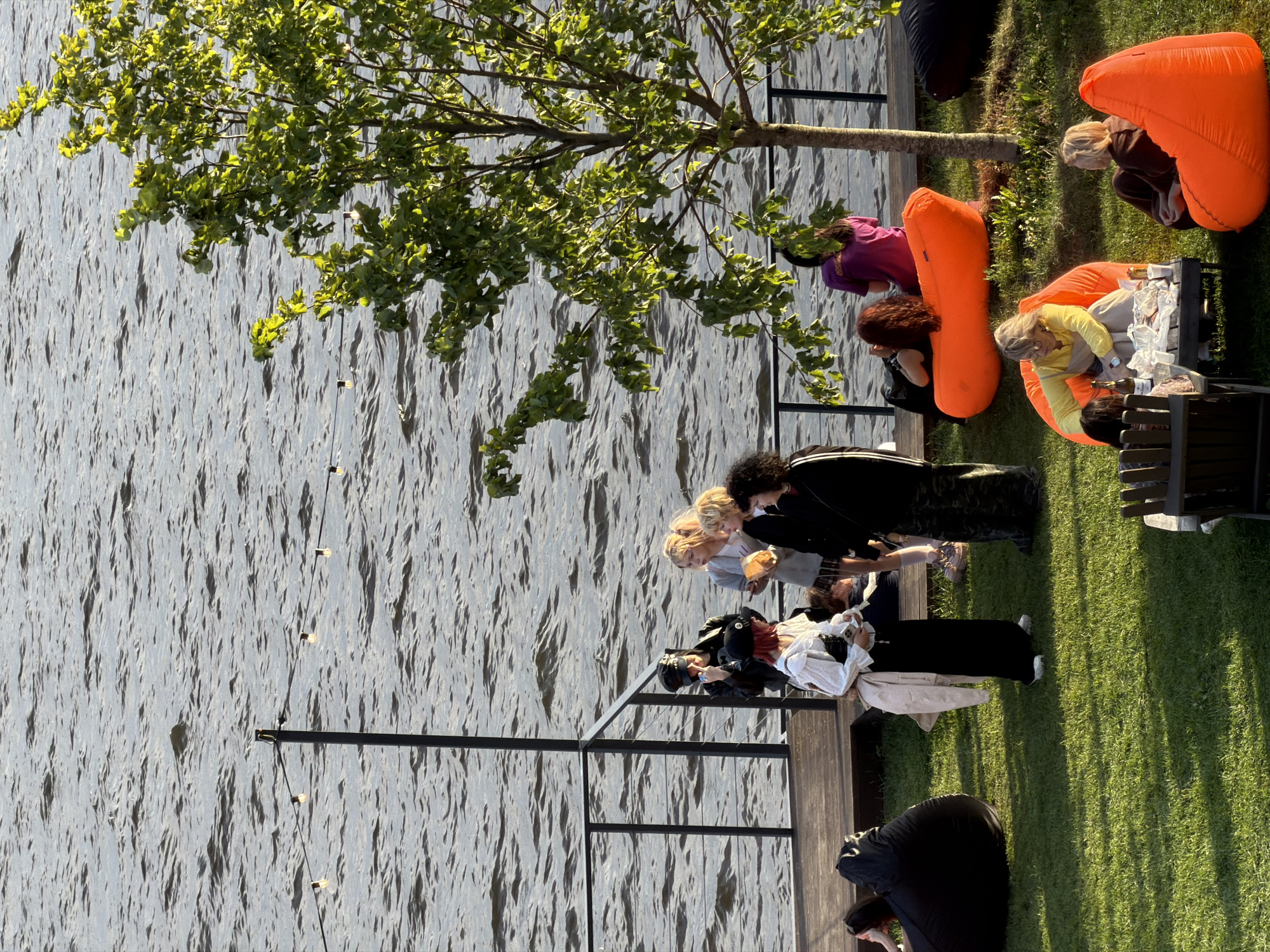 Live outdoor concert at Roof Place, Saint Petersburg