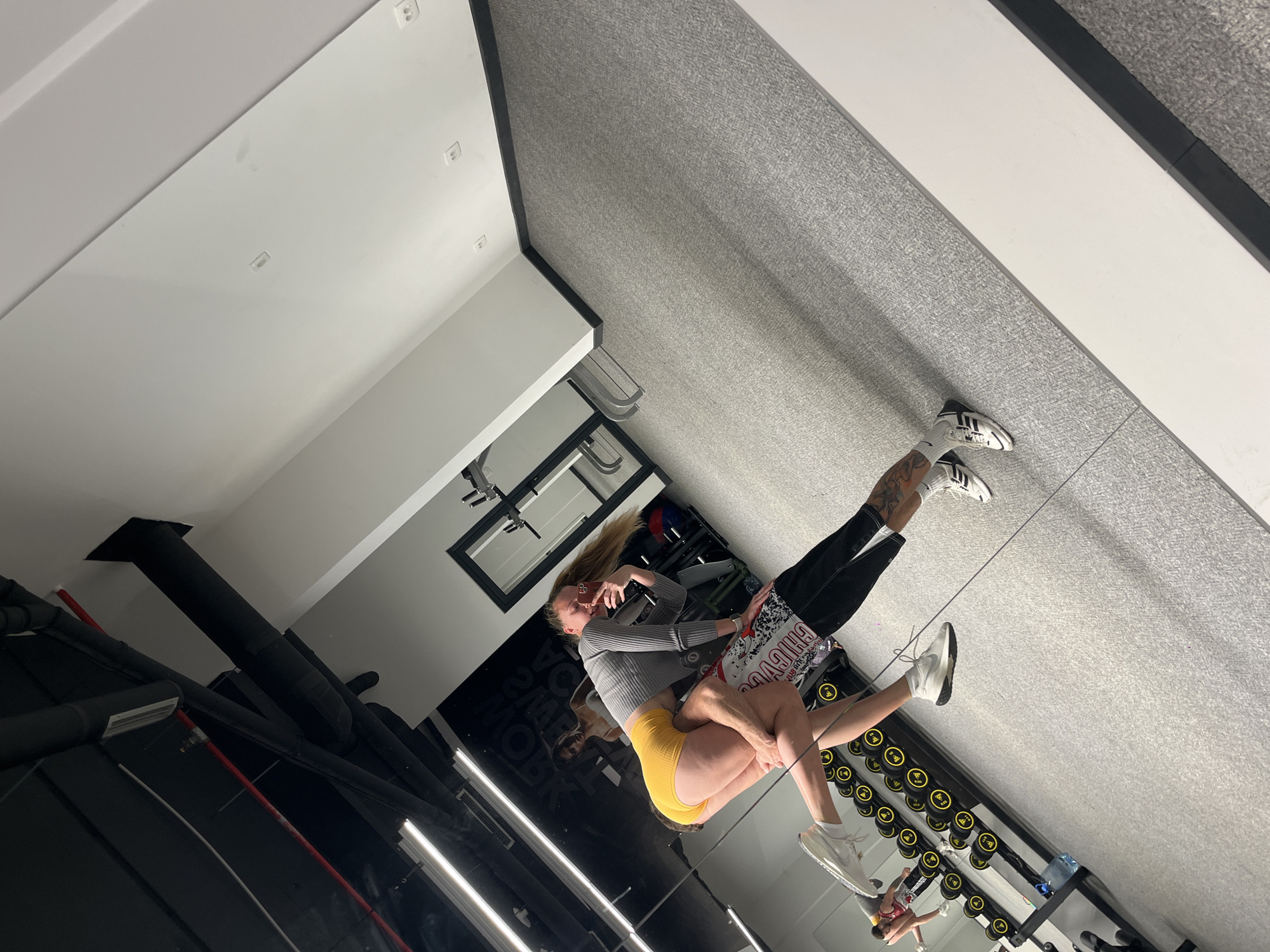 Morning fitness session documented at Boreti gym