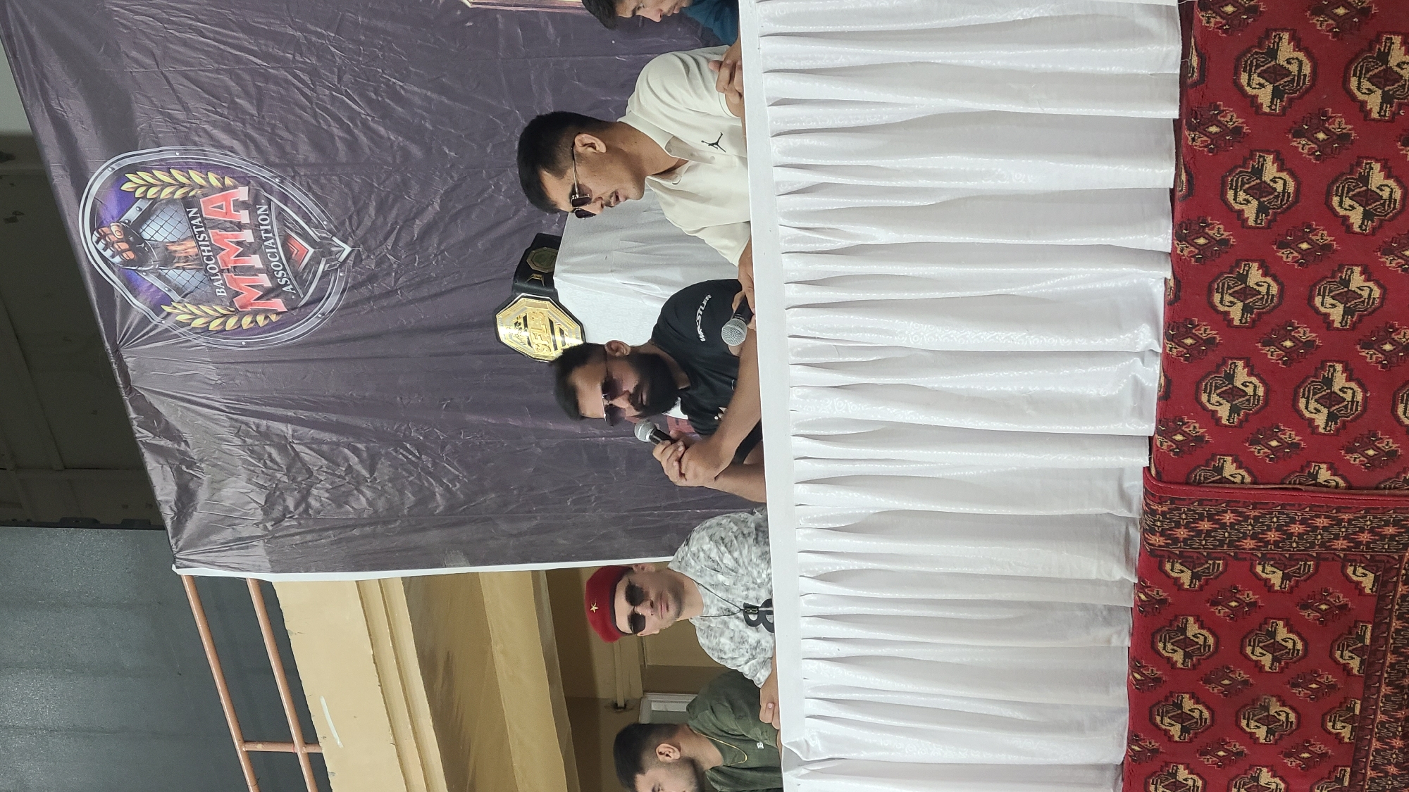 MMA Press Conference Held in Quetta Gymnasium