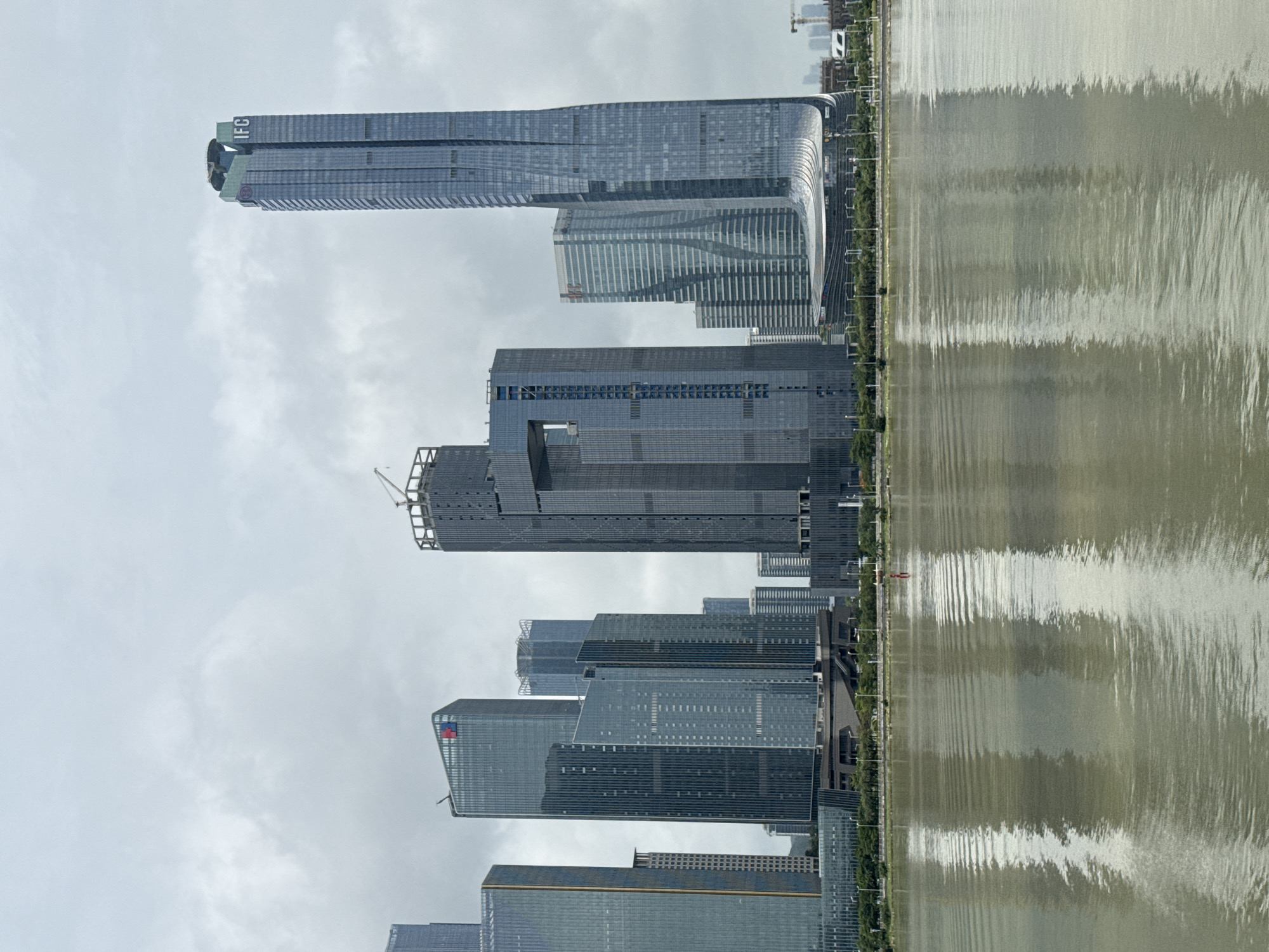 Macao waterfront skyline and tower documented from elevated viewpoint