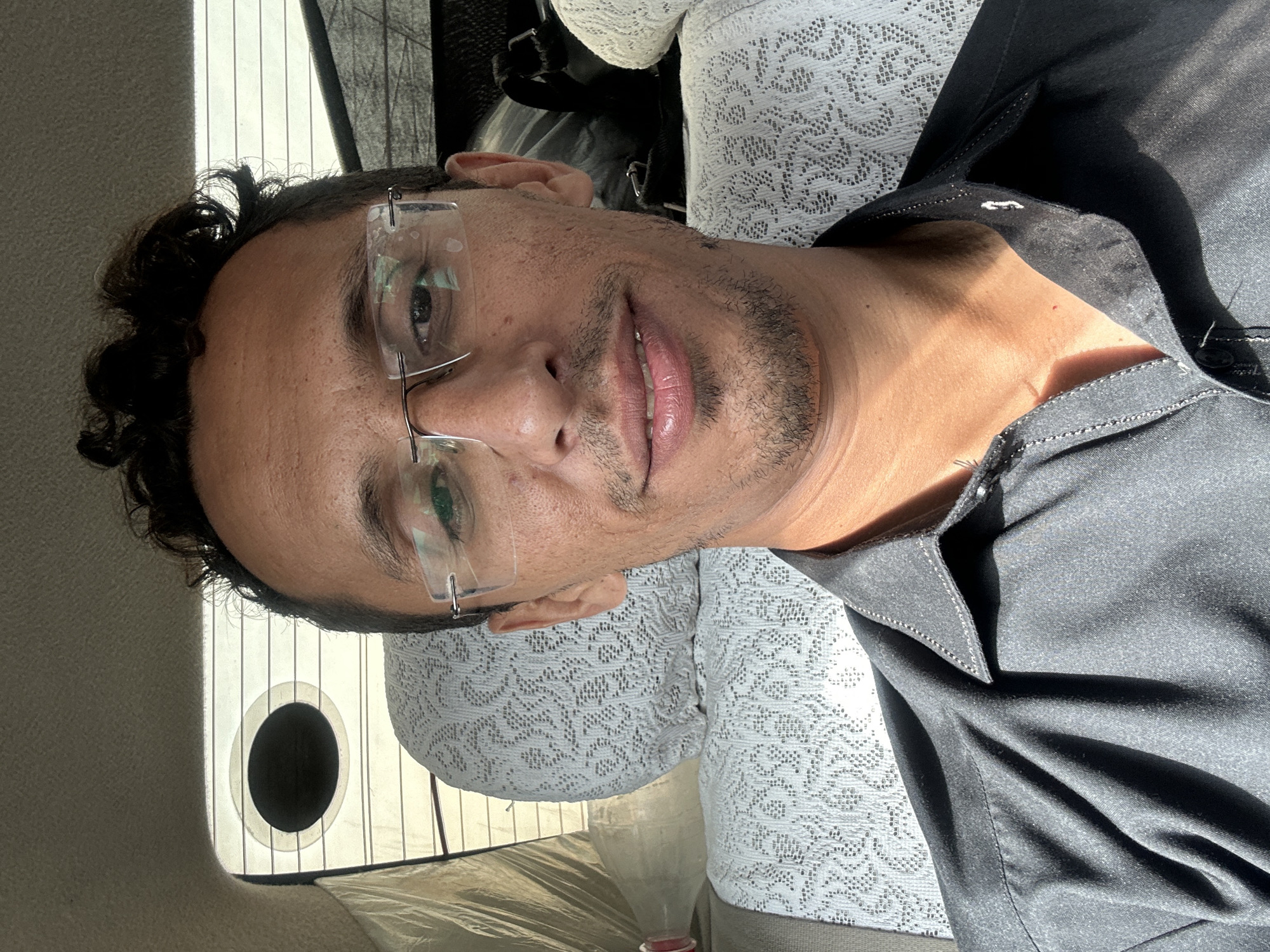 Sitting in a parked car in Quetta, Pakistan