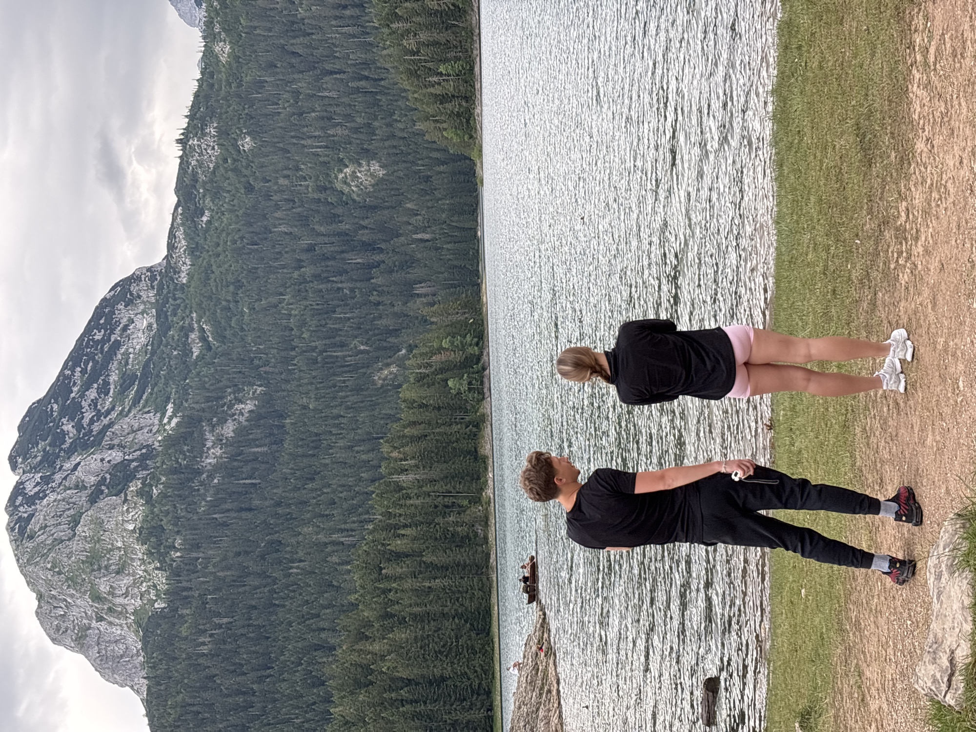 Quiet lakeside stop in Pitomine, Montenegro