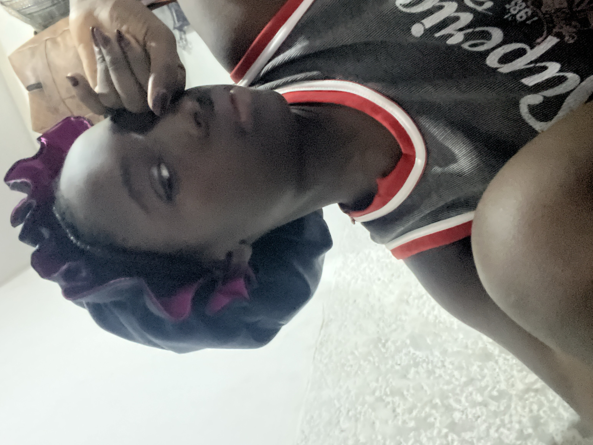 Person photographed indoors in early morning Abuja session