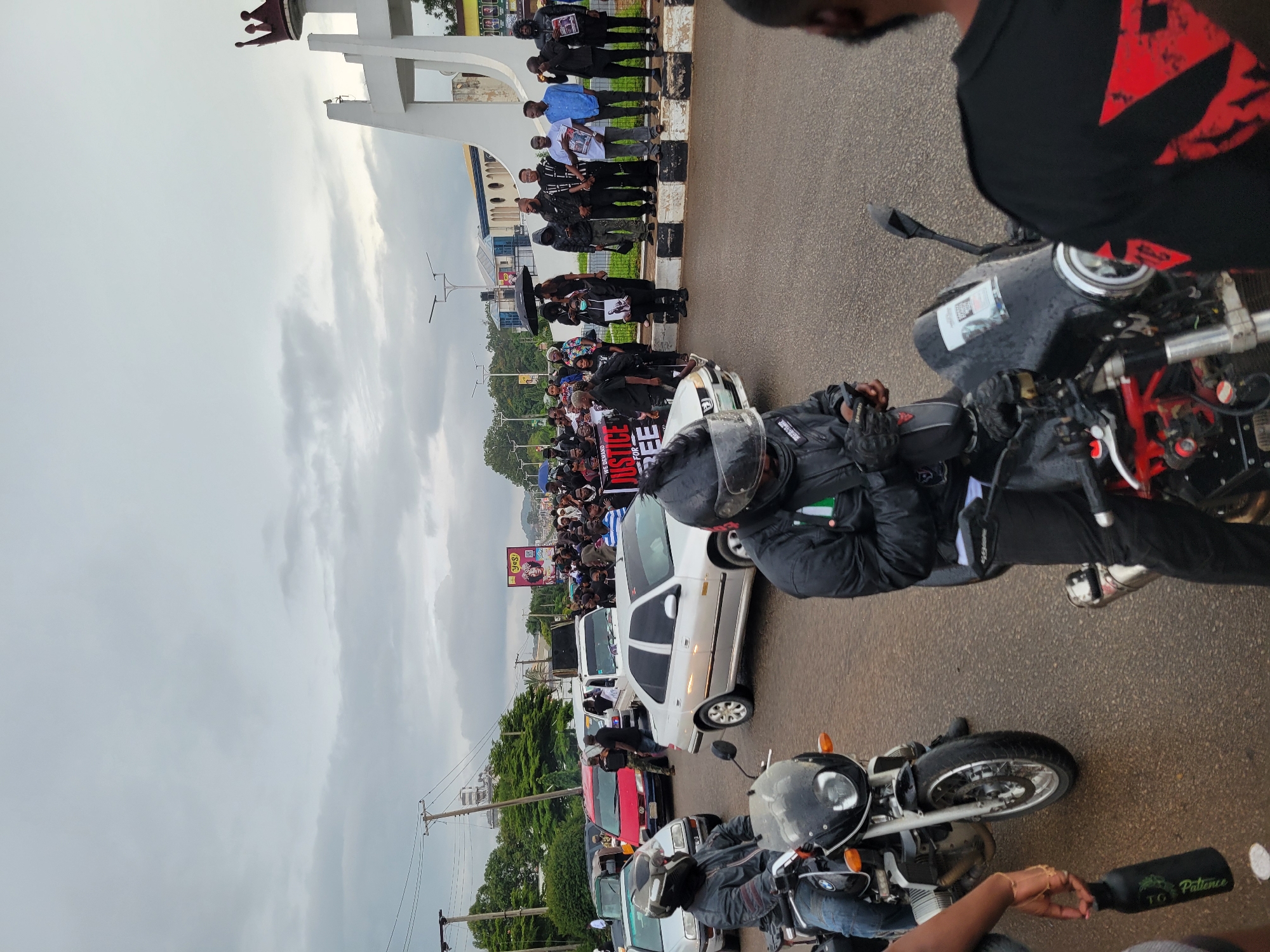 Justice for IBEE protest march through central Jos, Nigeria