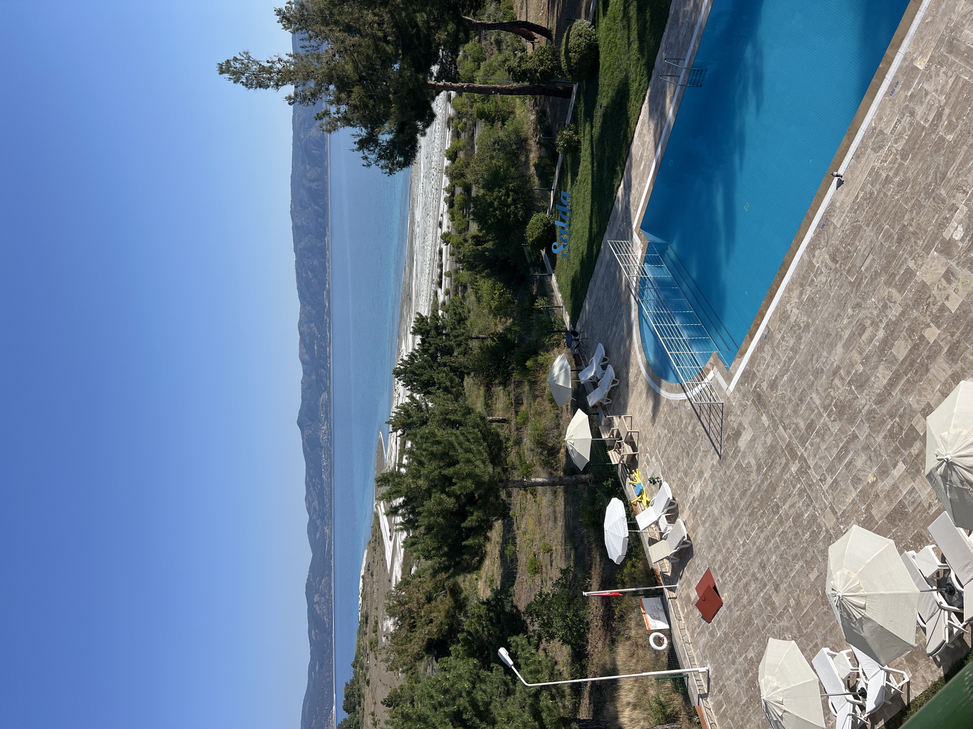 Lakeside resort life at Lake Salda, Yeşilova