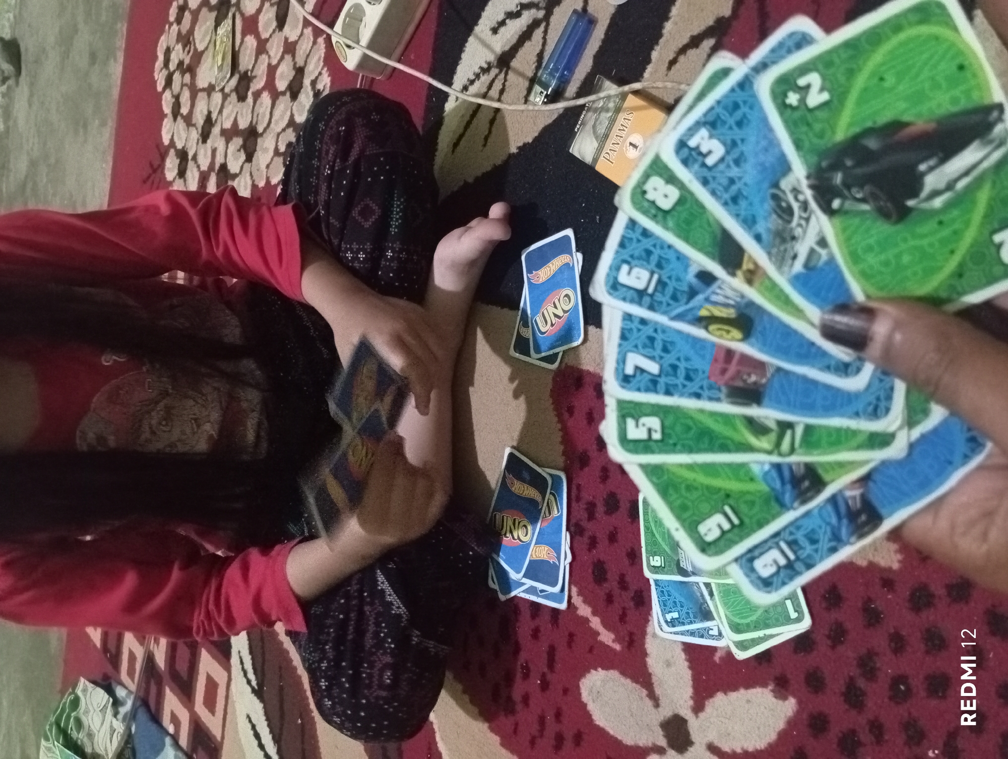 Uno cards and downtime in Pagar Alam