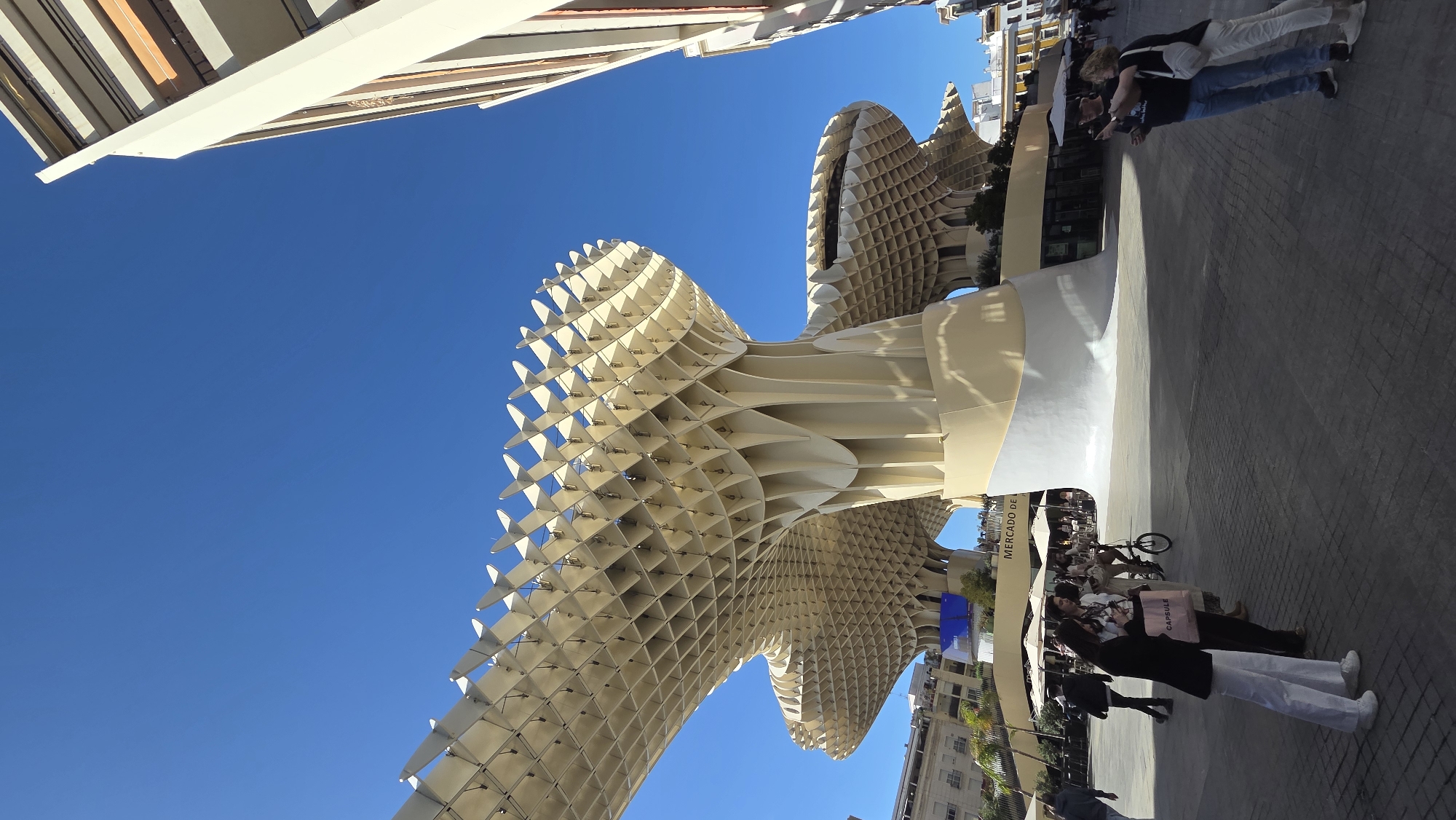 Afternoon documentation of central Seville landmarks and streetscapes
