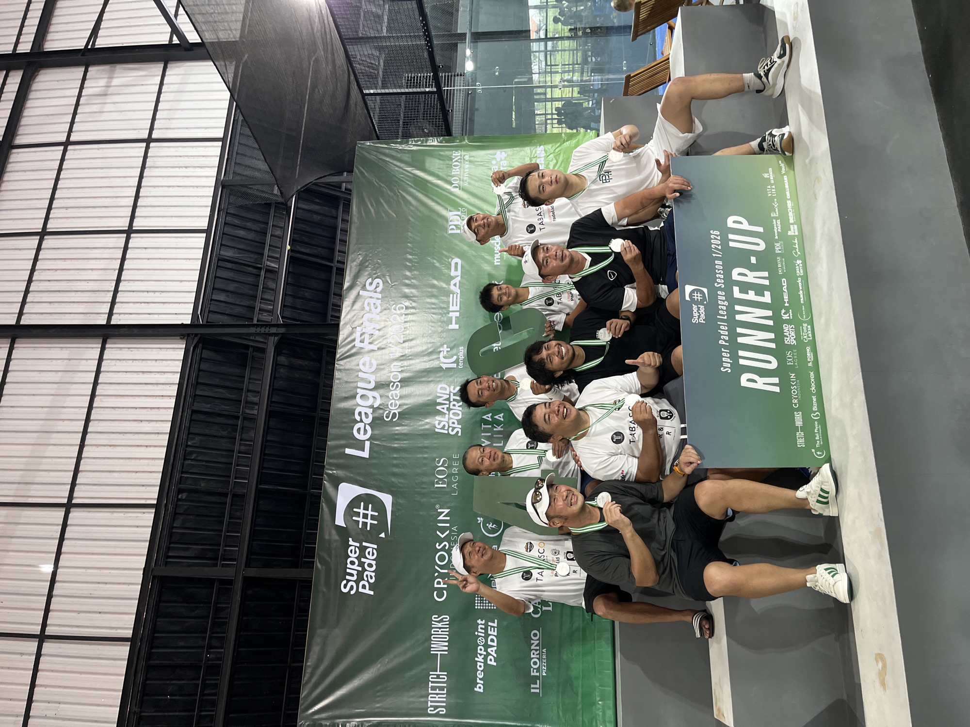 Super Padel League Season 1/2026 finals awards ceremony concludes