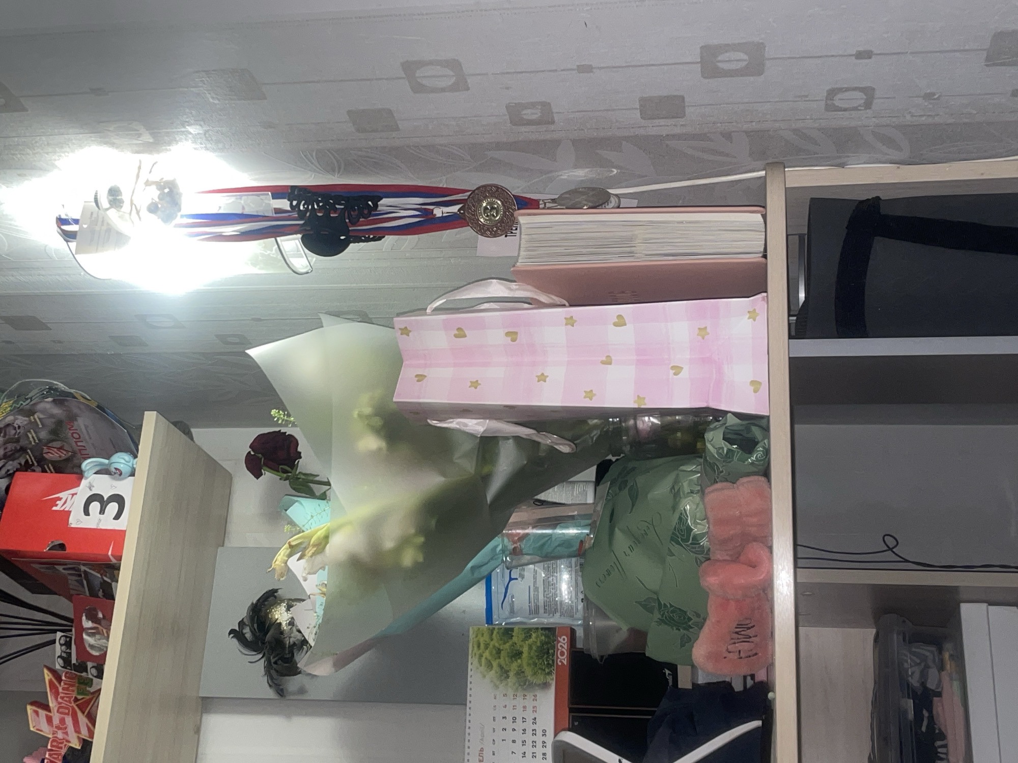 Indoor storage area documented in Saint Petersburg under artificial lighting