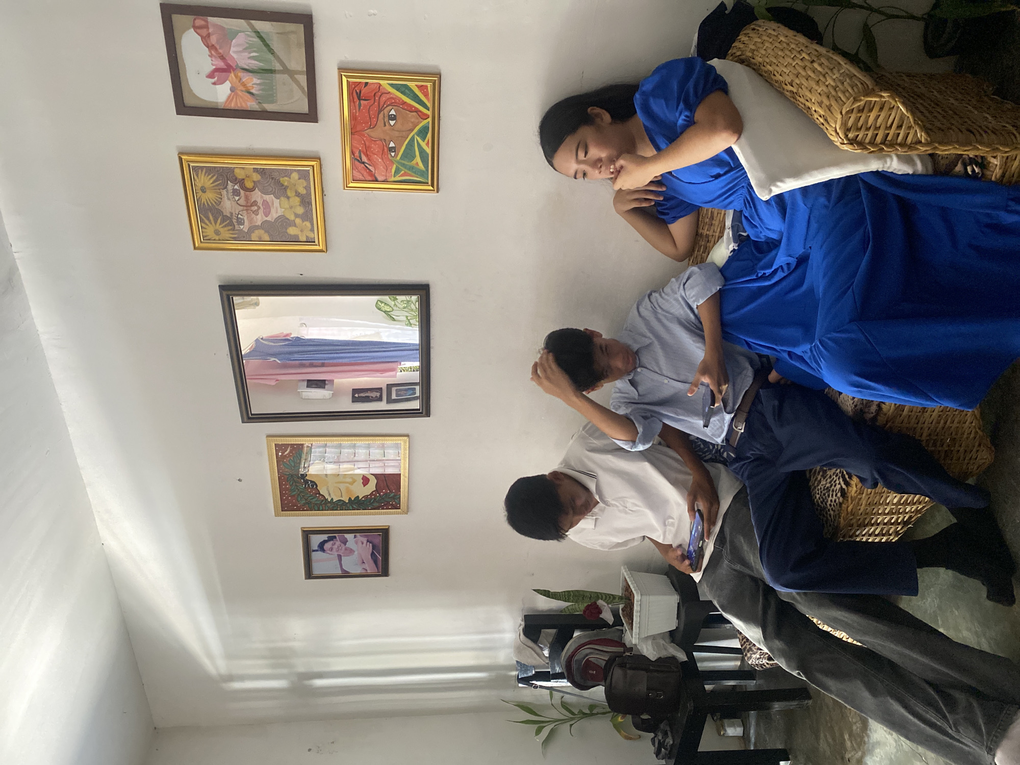 Early morning residential scenes documented in Davao City