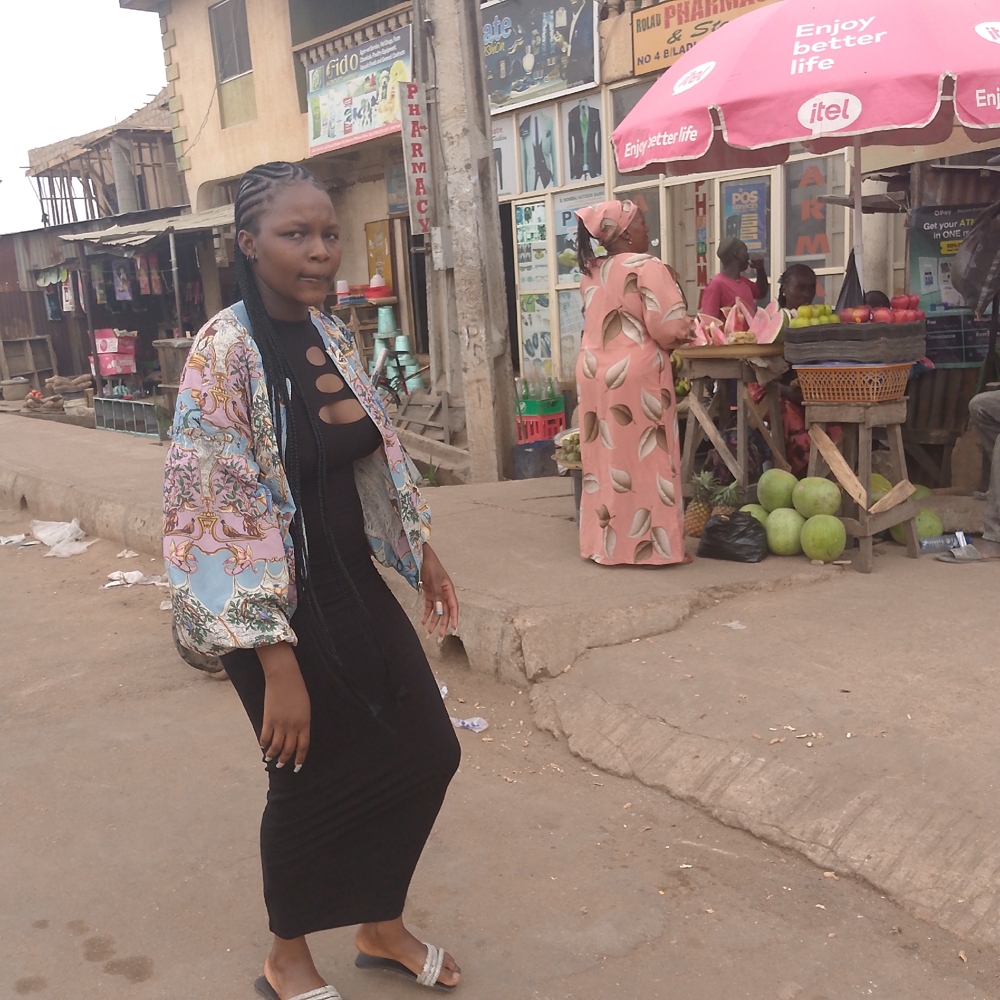 Daily street life documented in Bukuru, Nigeria