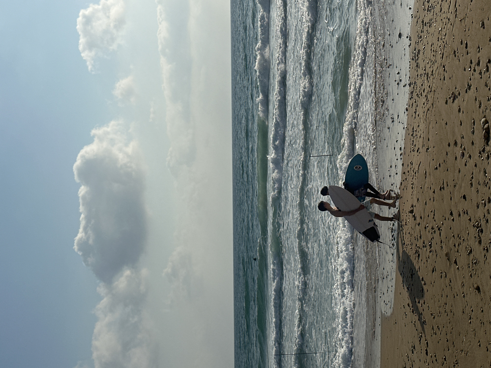 Haifa's beachfront in full summer swing
