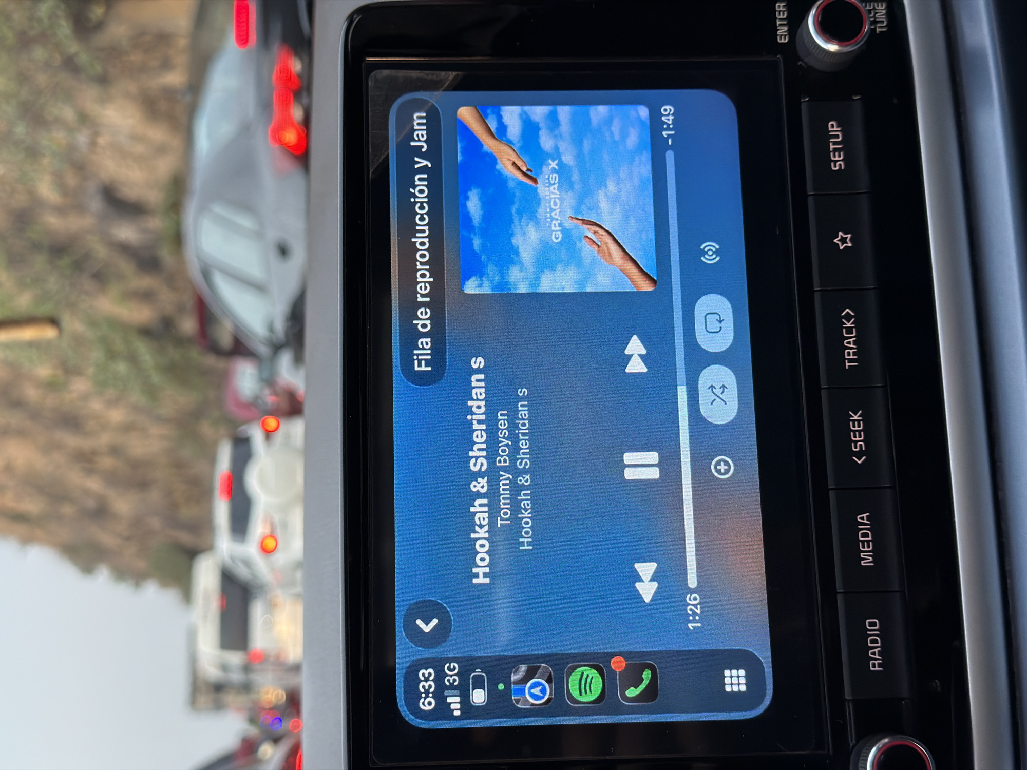 Car audio system plays Tommy Boysen track in Mexico