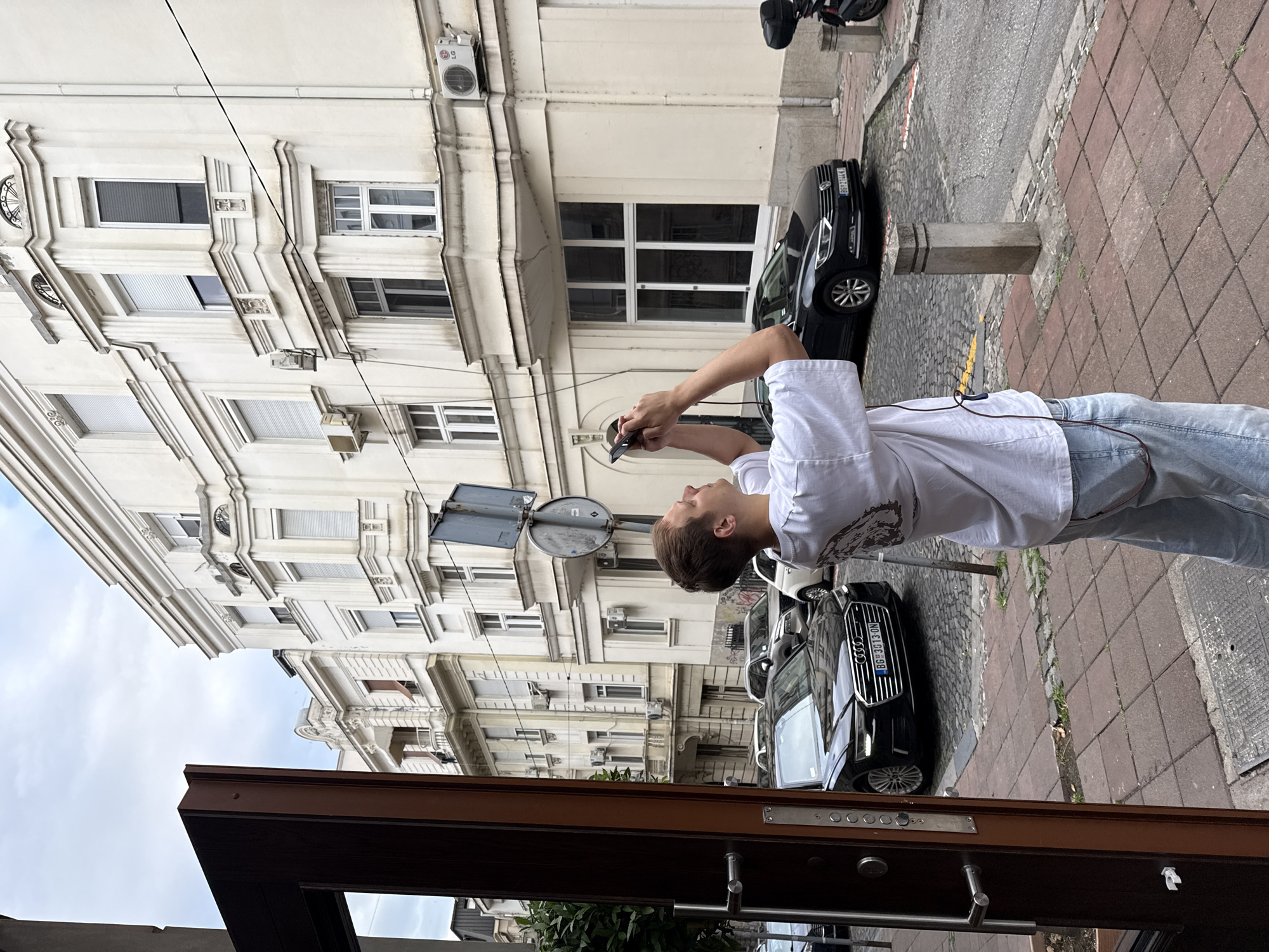 Belgrade street life and urban scenes over 17 minutes