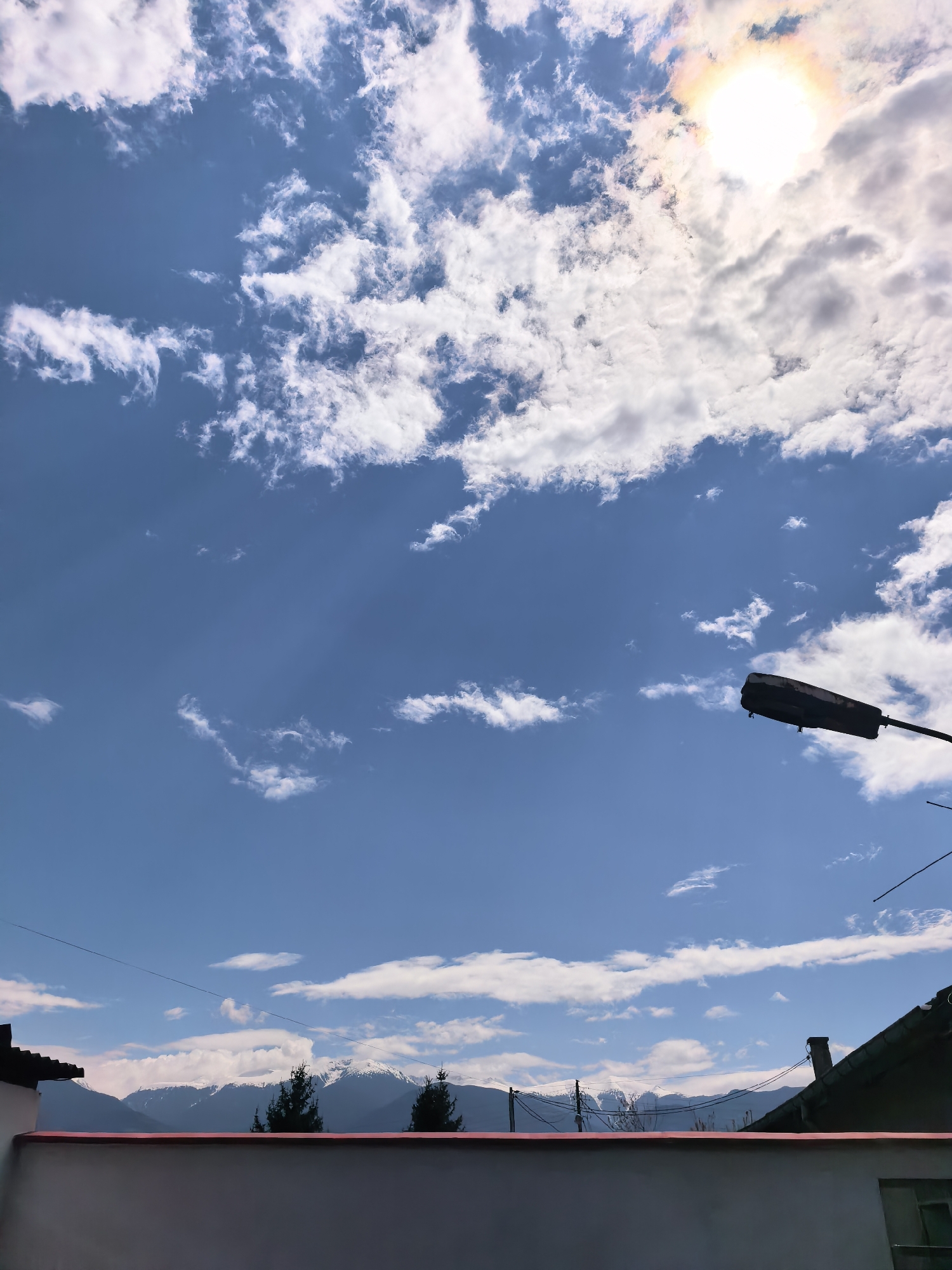 Weather shifts from clear skies to heavy rain across region