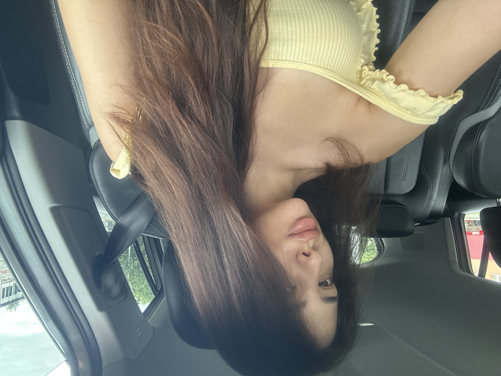 Morning car journey and street scenes documented in Plovdiv