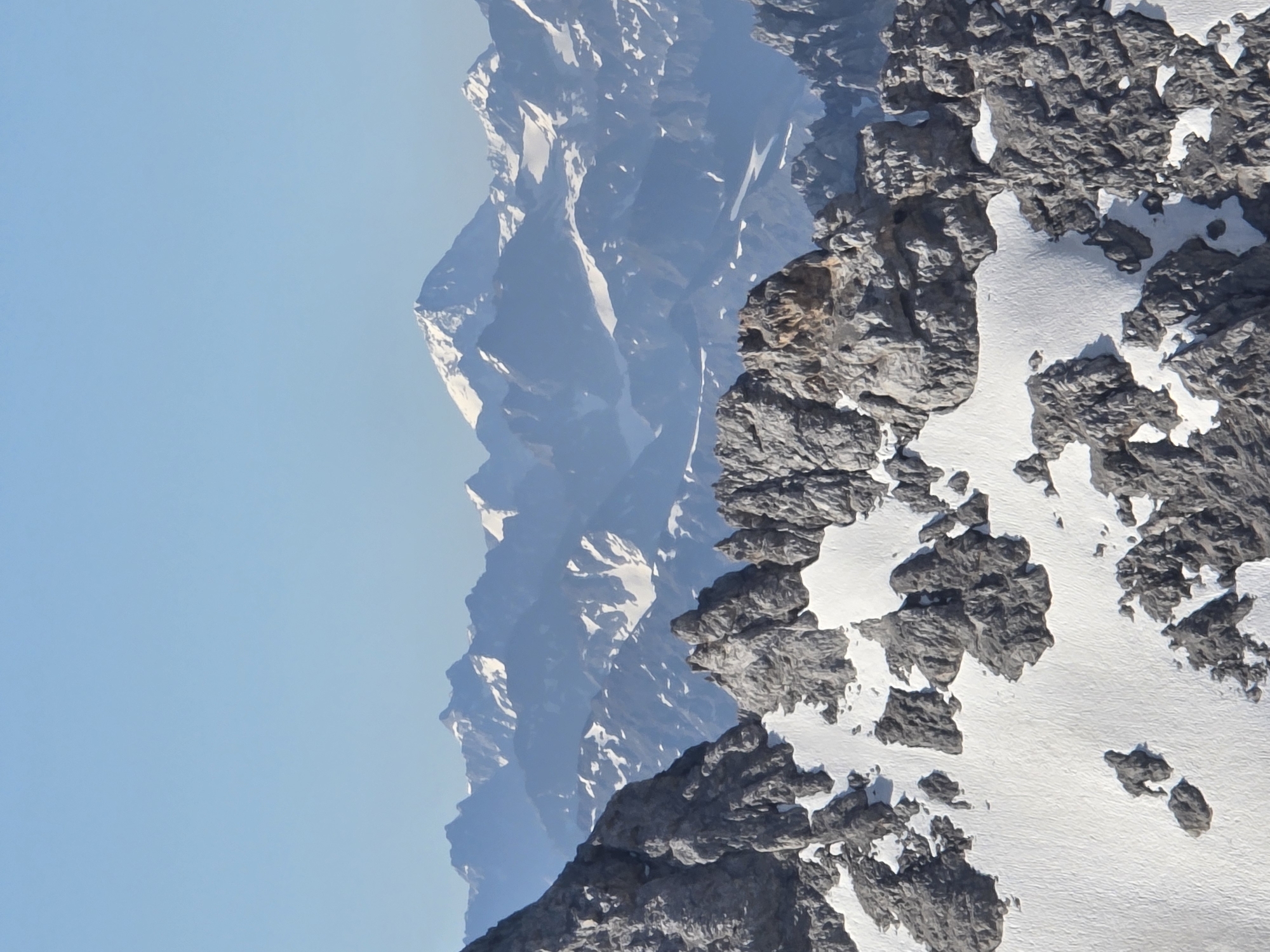 Clear-day views from the top of Germany's highest peak